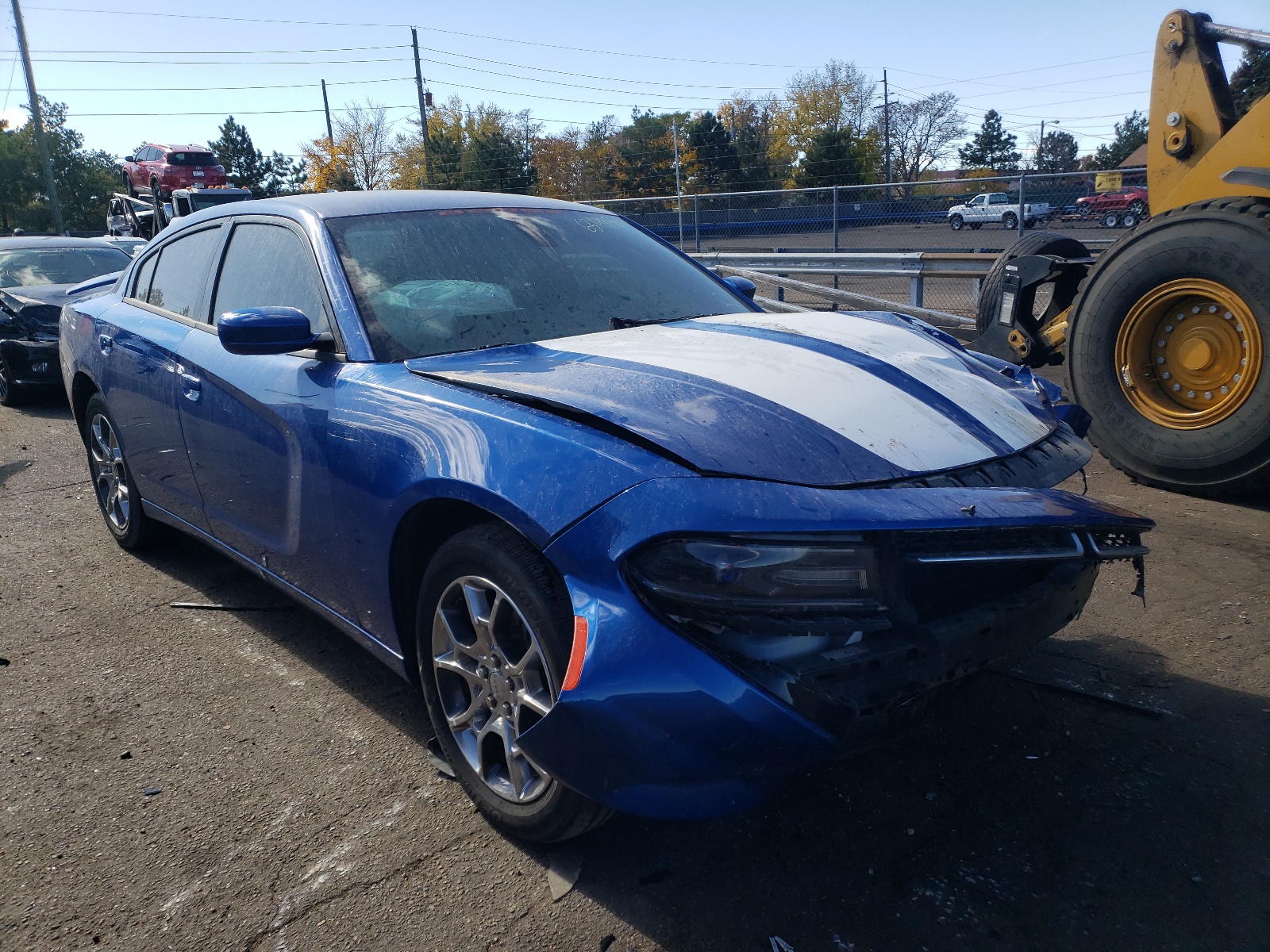 DODGE CHARGER SX 2015 with VIN 2C3CDXJG1FH742440 - Photo from auction