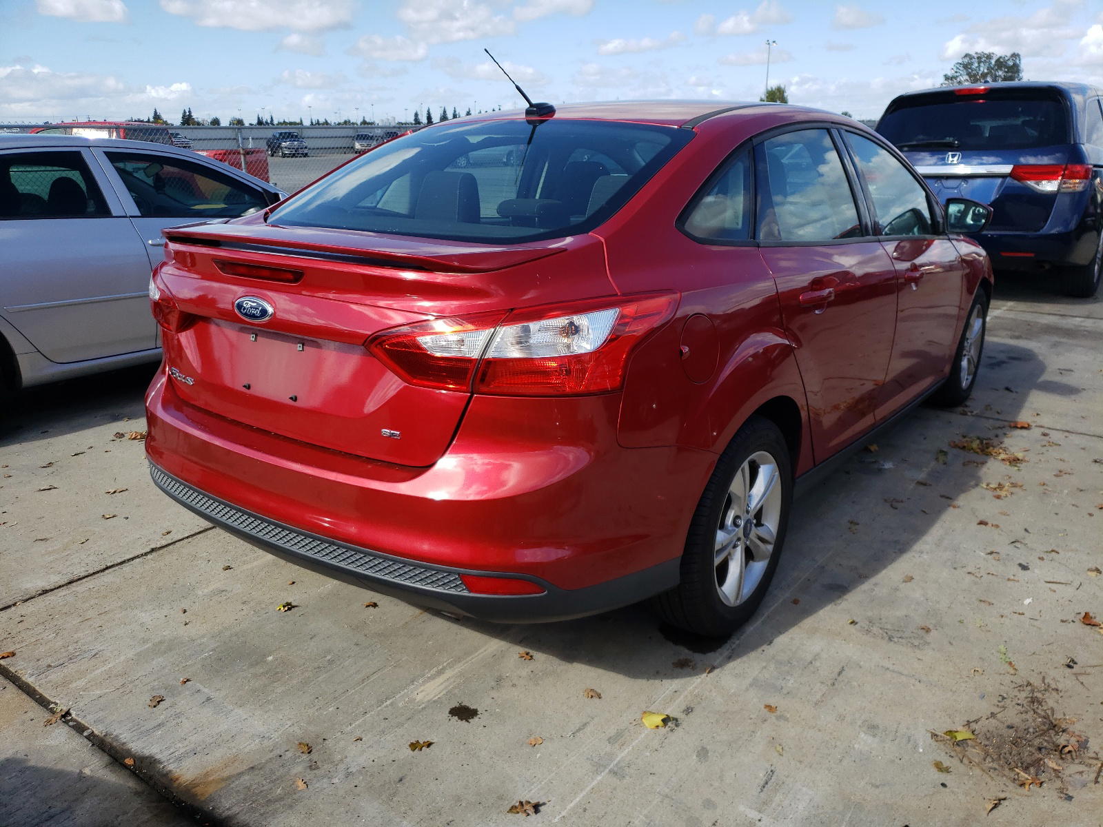 Photo 4 from auction – 2012 FORD FOCUS SE with VIN 1FAHP3F2XCL400780