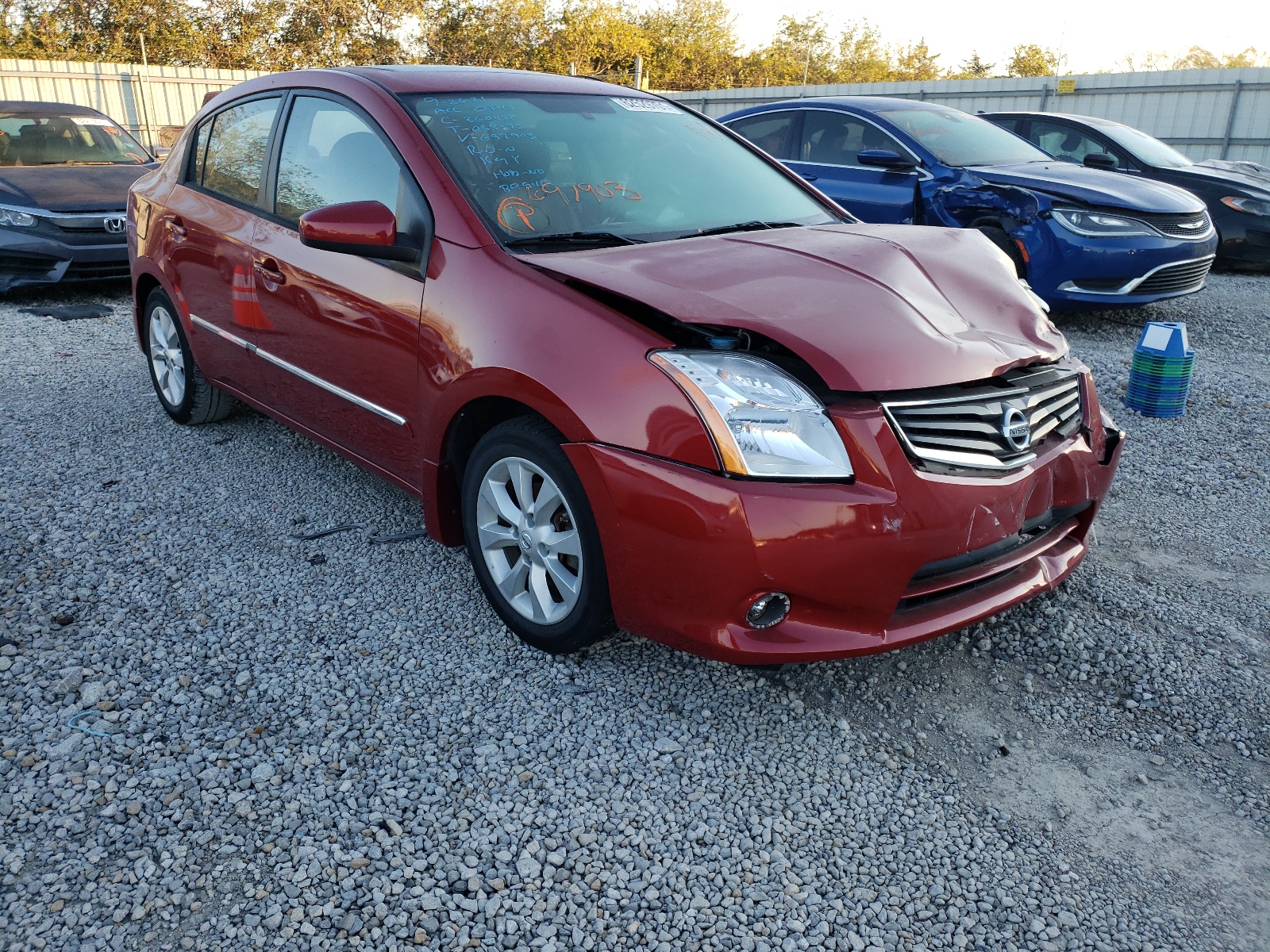 NISSAN SENTRA 2.0 2010 with VIN 3N1AB6AP0AL697903 - Photo from auction