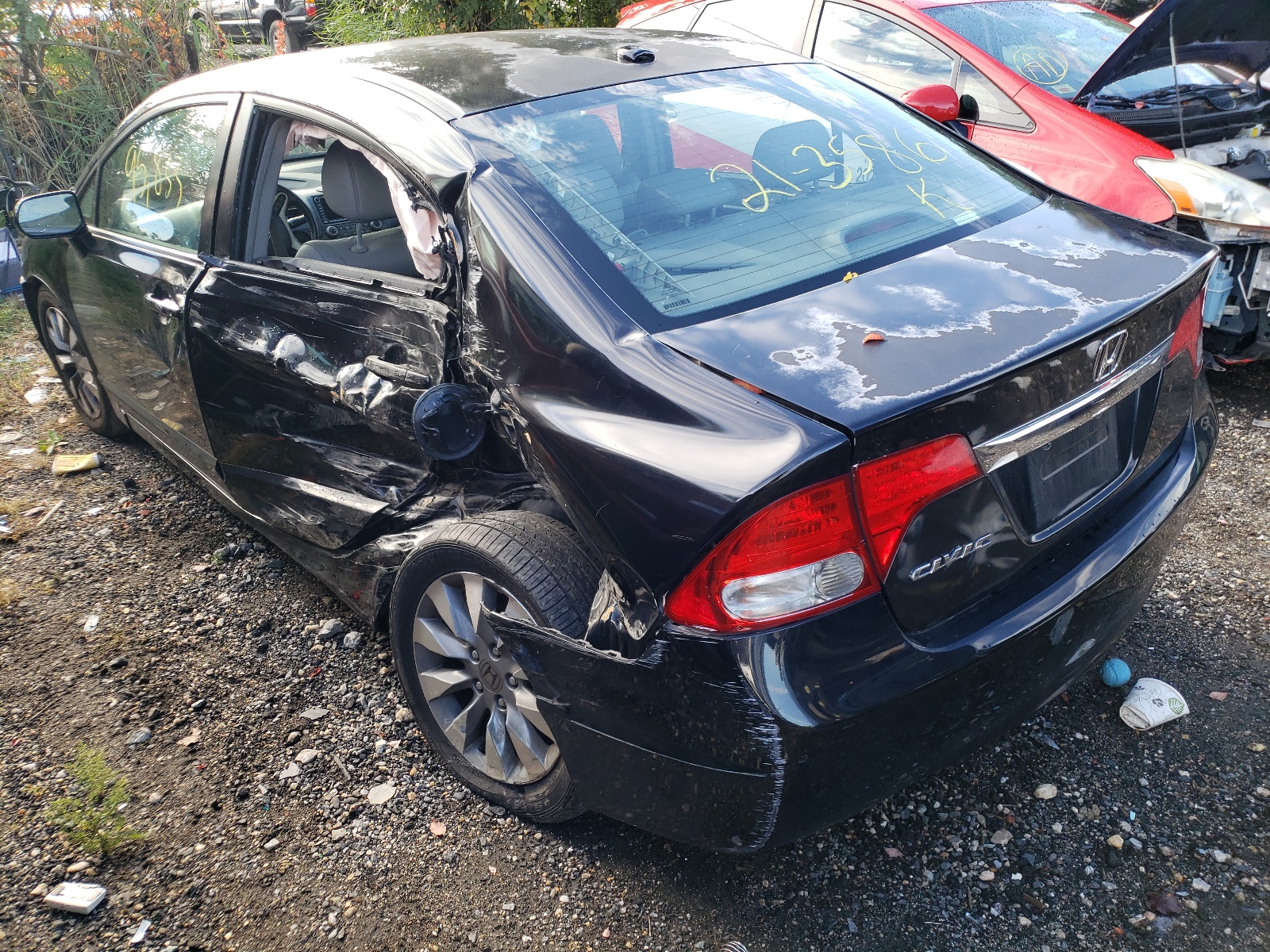 Photo 3 from auction – 2009 HONDA CIVIC EXL with VIN 2HGFA16909H529929