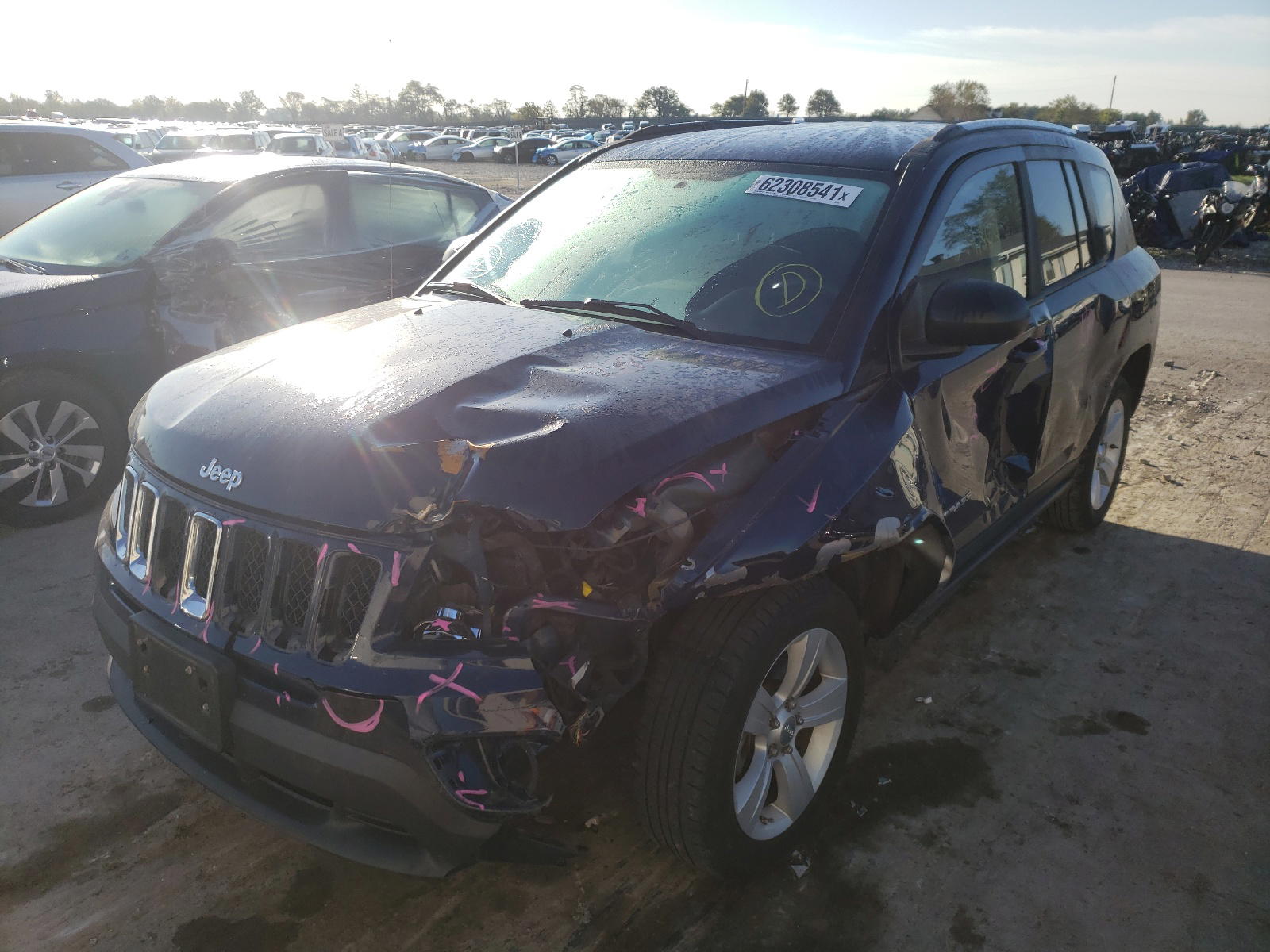 Photo 2 from auction – 2012 JEEP COMPASS SP with VIN 1C4NJCBA8CD601468