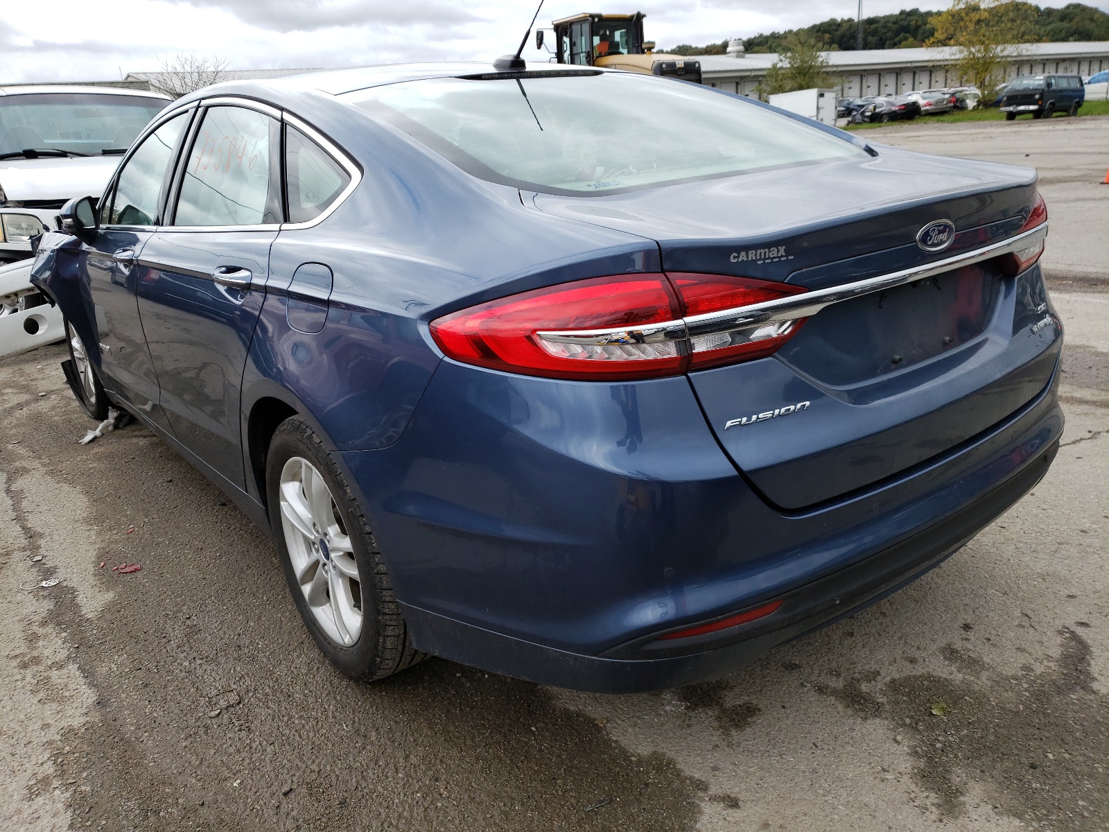 Photo 3 from auction – 2018 FORD FUSION SE with VIN 3FA6P0LU0JR152307