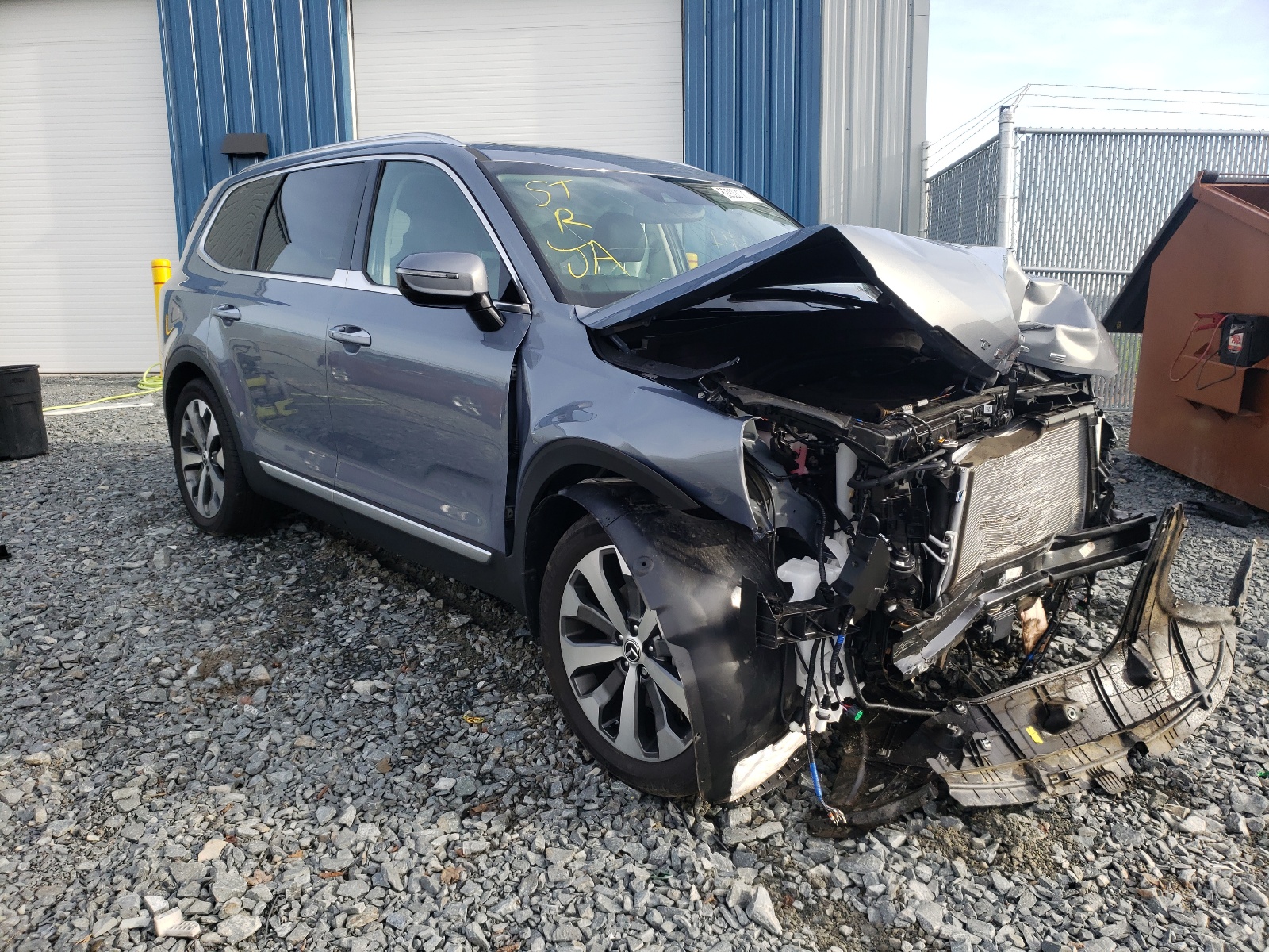 KIA TELLURIDE 2021 with VIN 5XYP5DHC5MG189752 - Photo from auction