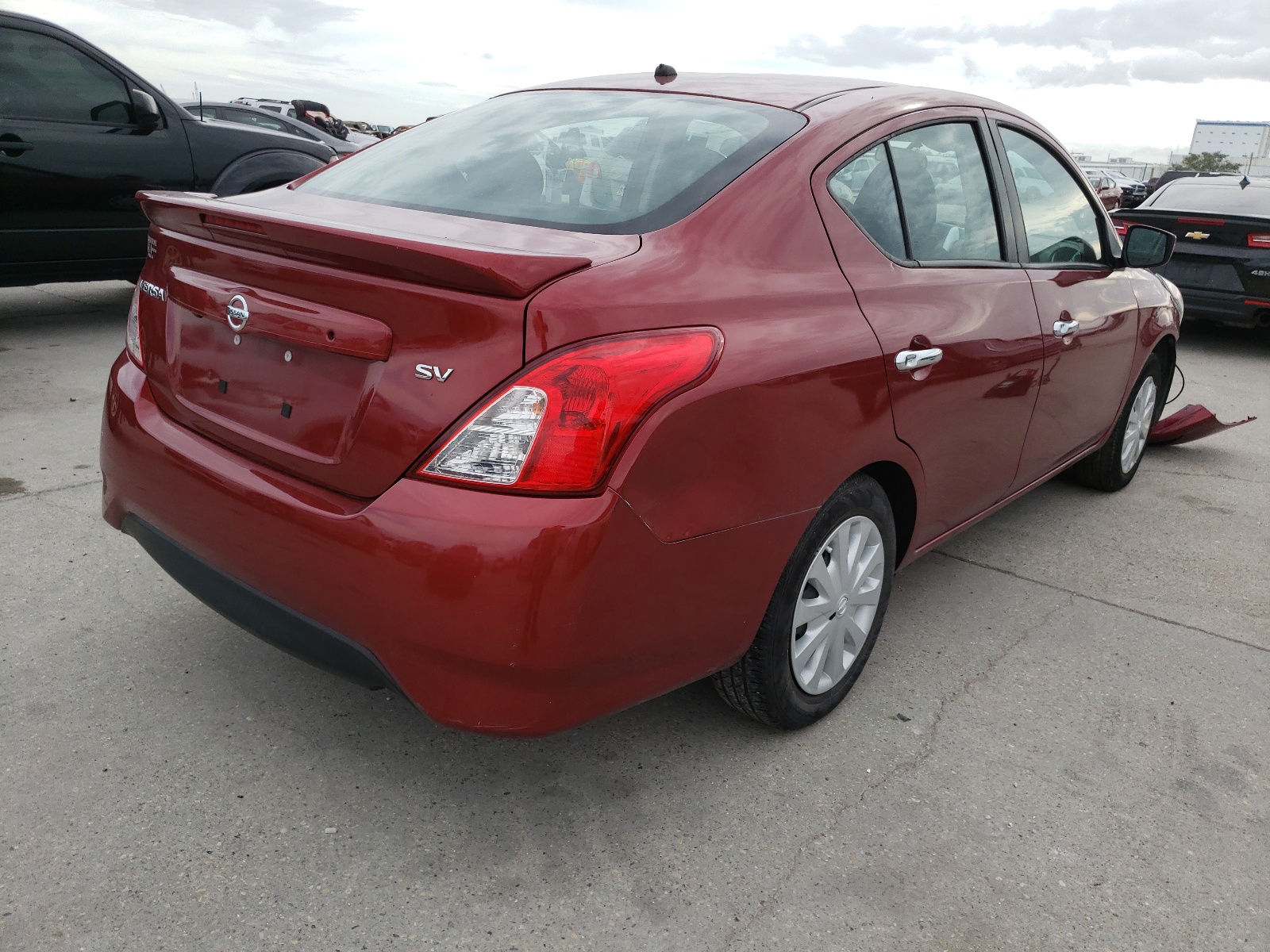 Photo 4 from auction – 2019 NISSAN VERSA S with VIN 3N1CN7AP4KL827088