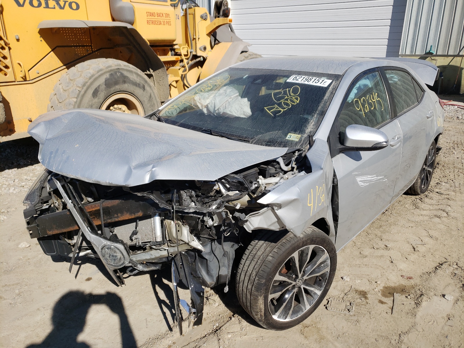 Photo 2 from auction – 2017 TOYOTA COROLLA L with VIN 5YFBURHE9HP646091