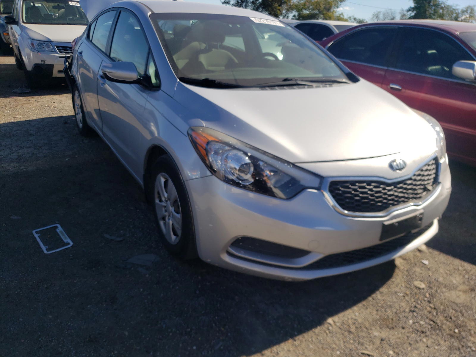 KIA FORTE LX 2016 with VIN KNAFK4A61G5486536 - Photo from auction
