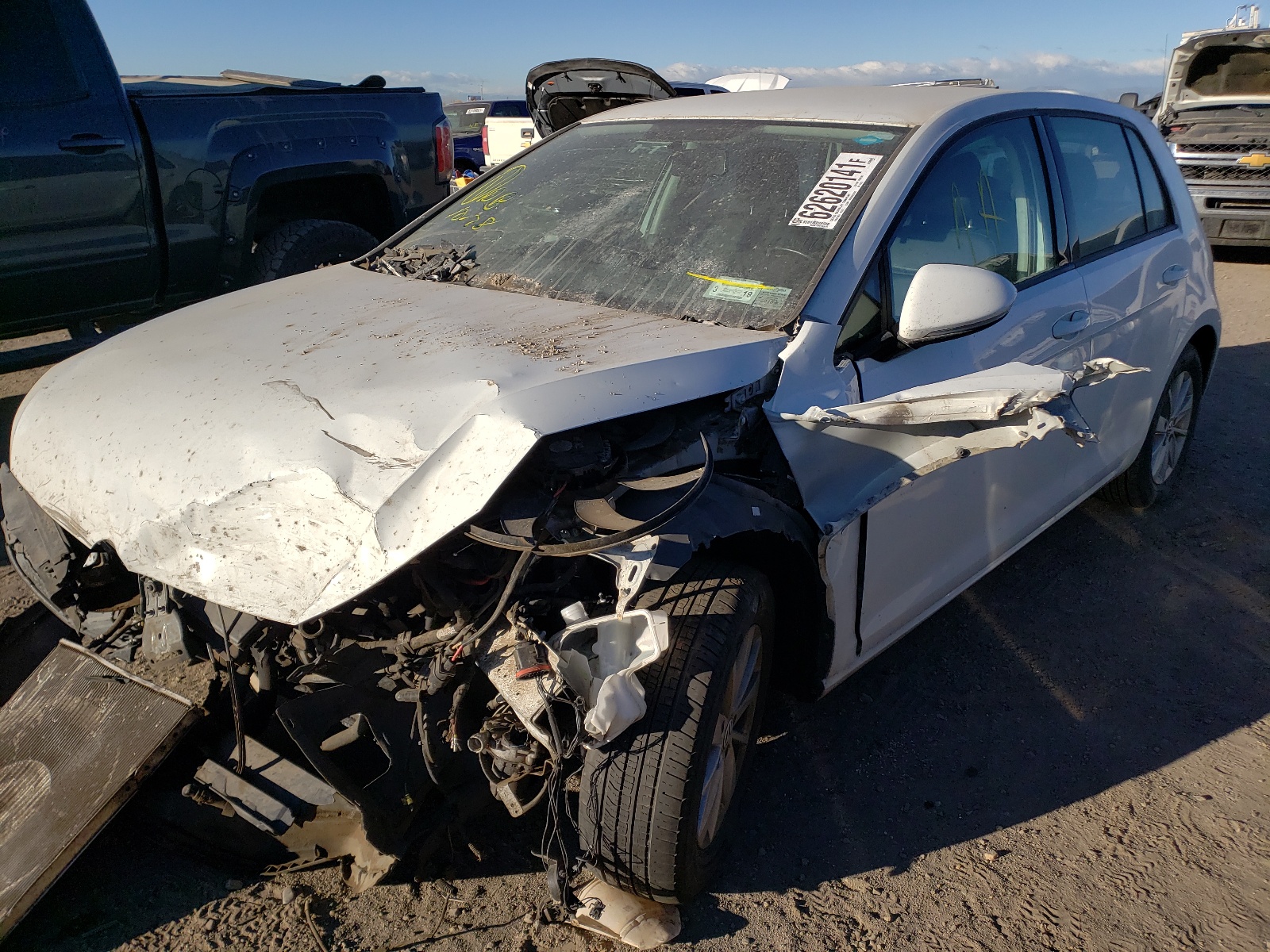 Photo 2 from auction – 2015 VOLKSWAGEN GOLF with VIN 3VW217AU6FM078172