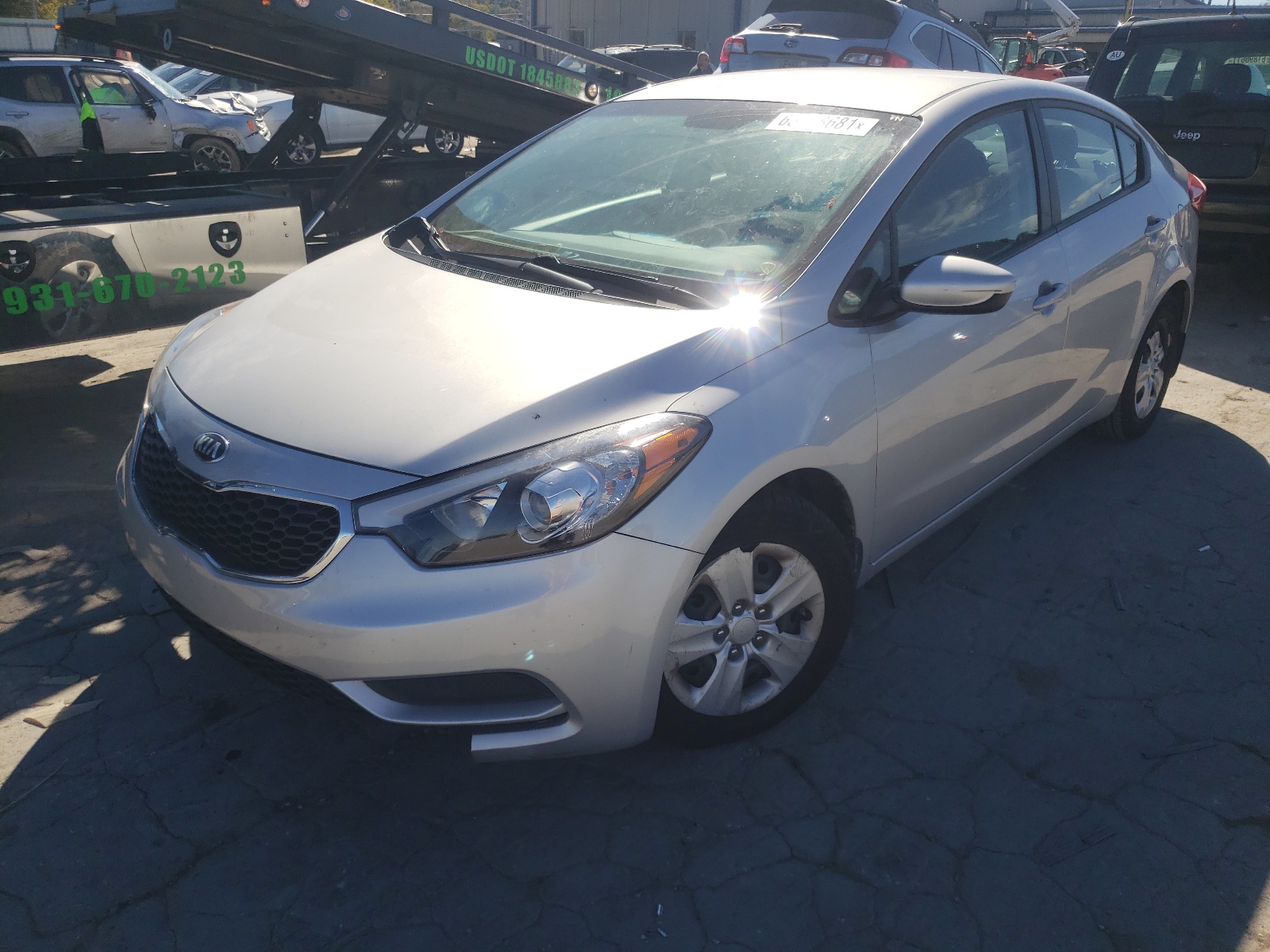 Photo 2 from auction – 2016 KIA FORTE LX with VIN KNAFK4A65G5570617