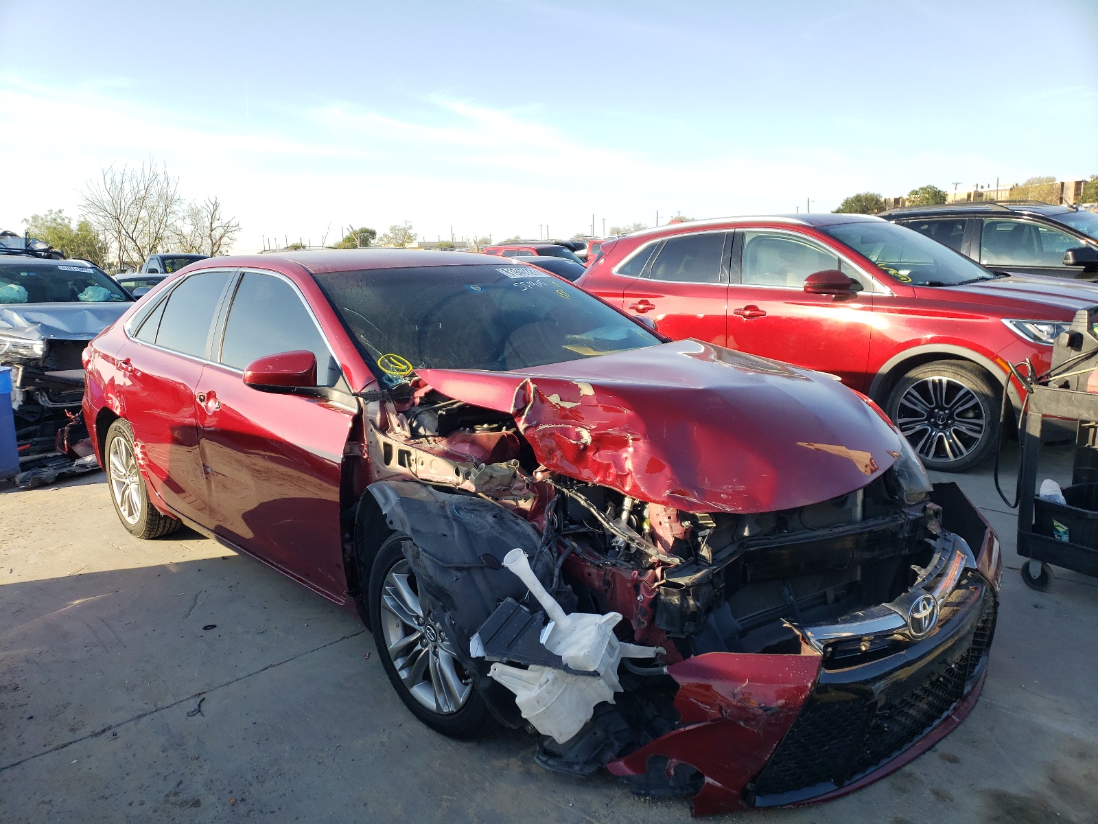 Photo 1 from auction – 2017 TOYOTA CAMRY LE with VIN 4T1BF1FK9HU675836