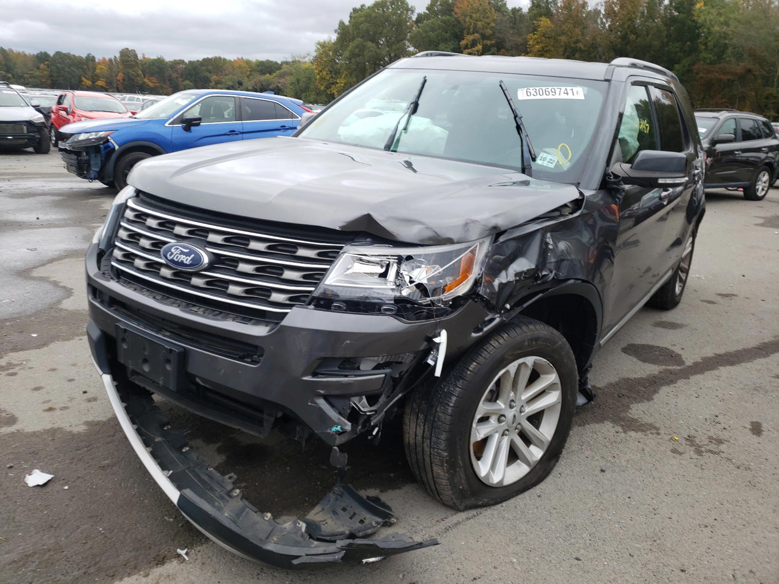 Photo 2 from auction – 2017 FORD EXPLORER X with VIN 1FM5K7D86HGE02368