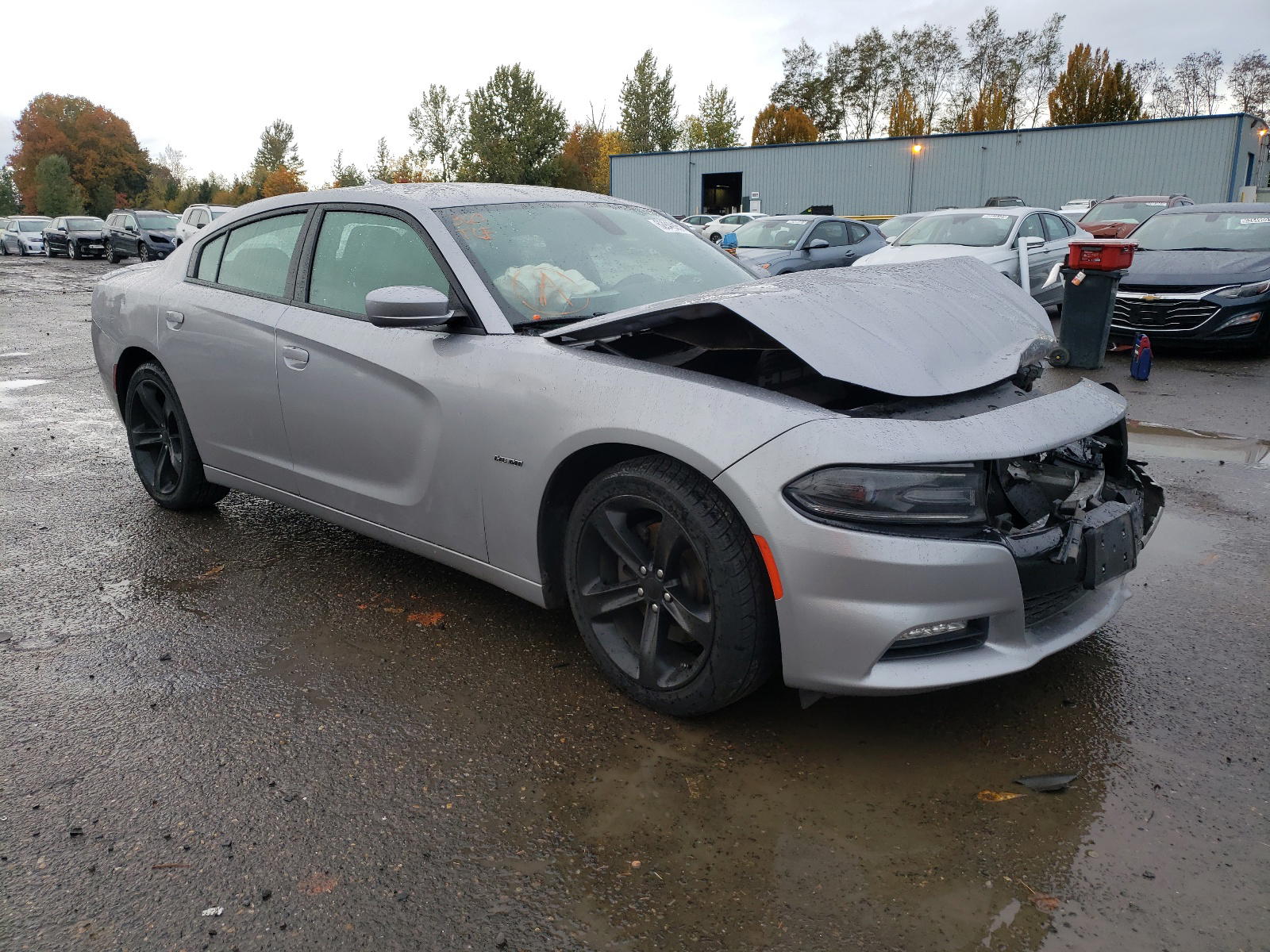 DODGE CHARGER R/ 2018 with VIN 2C3CDXCT3JH125463 - Photo from auction
