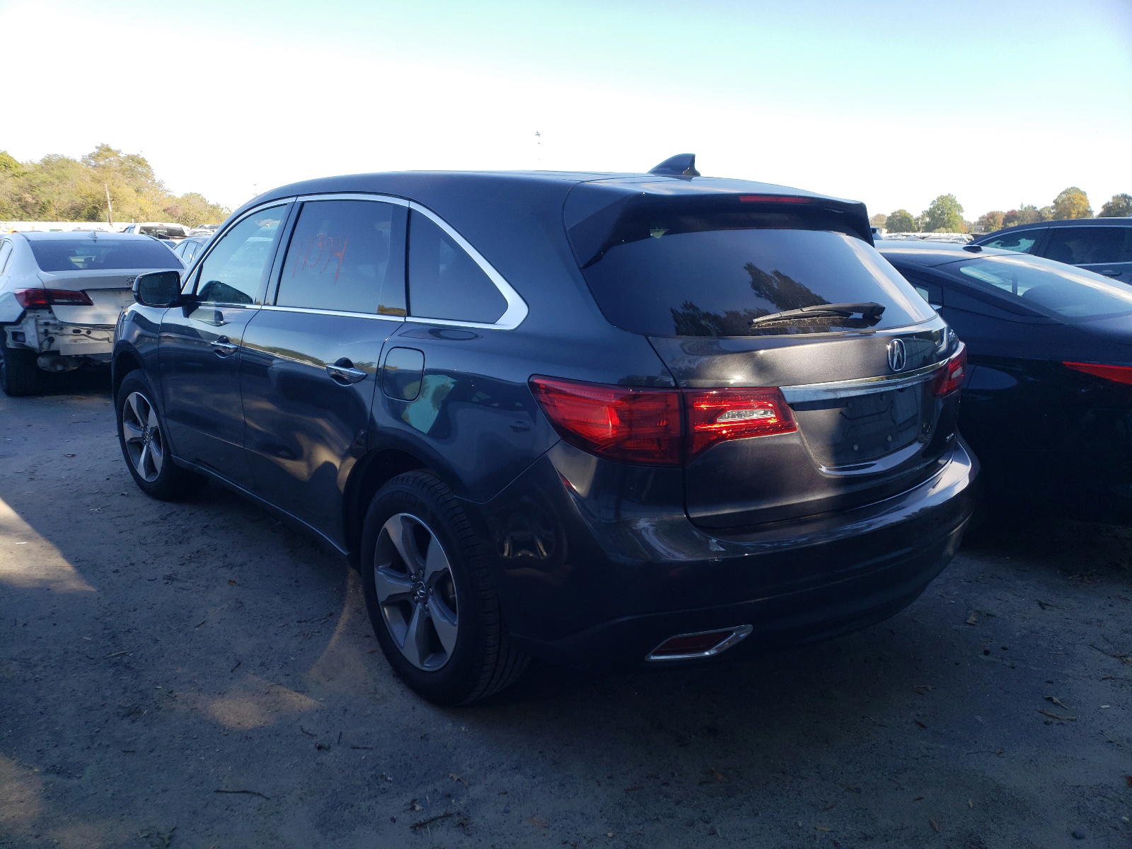 Photo 3 from auction – 2016 ACURA MDX with VIN 5FRYD4H23GB032200