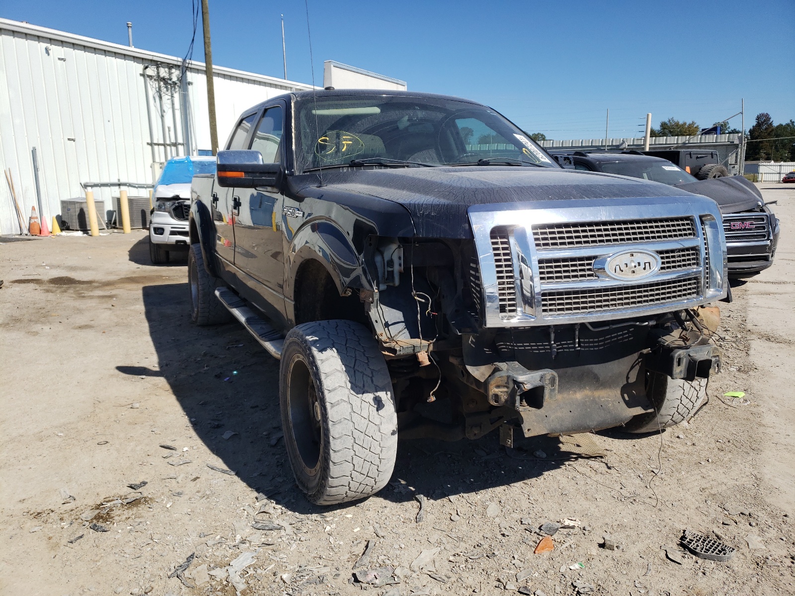 FORD F150 SUPER 2009 with VIN 1FTPW14V59FA50136 - Photo from auction