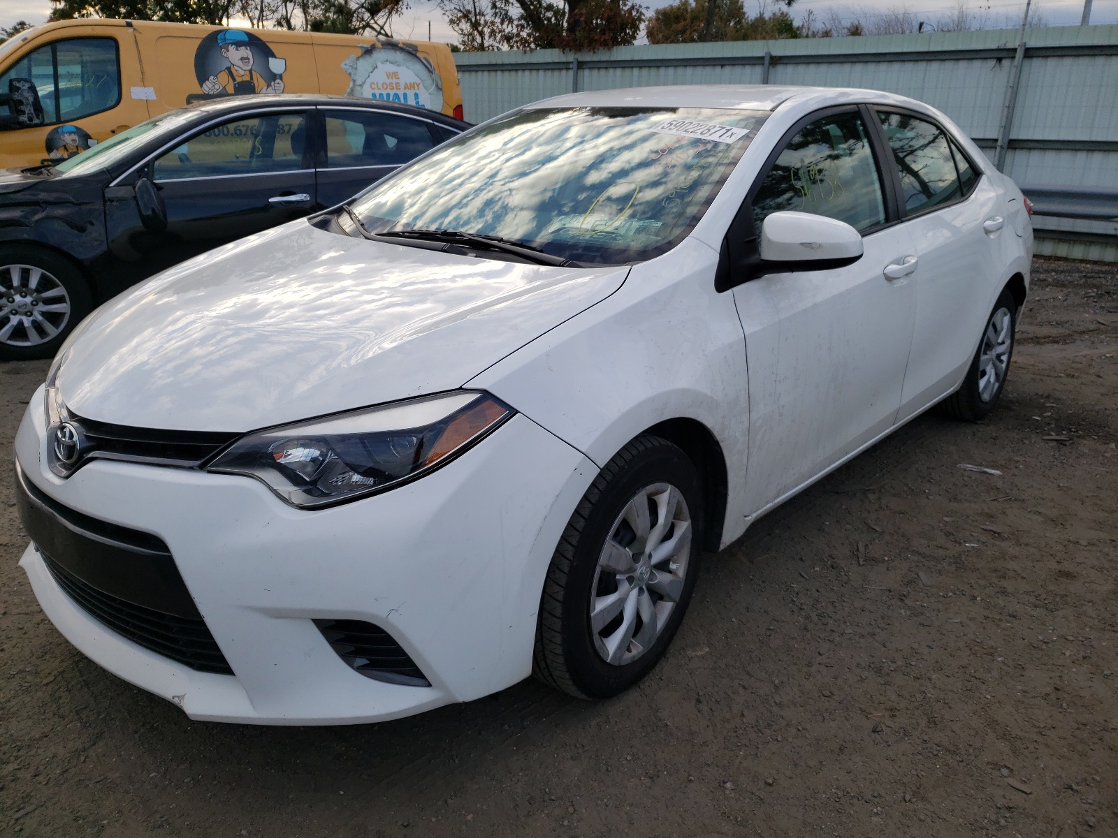 Photo 2 from auction – 2016 TOYOTA COROLLA L with VIN 2T1BURHE8GC487045