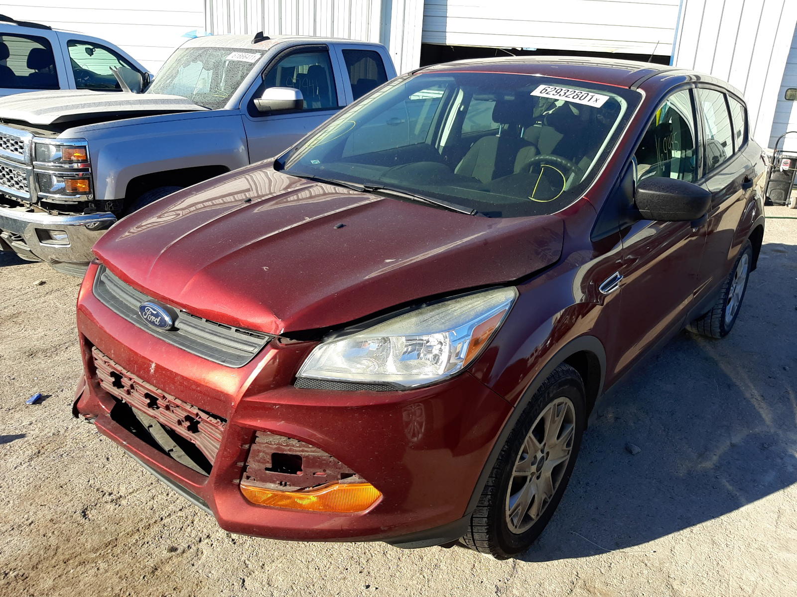 Photo 2 from auction – 2014 FORD ESCAPE S with VIN 1FMCU0F77EUB43237