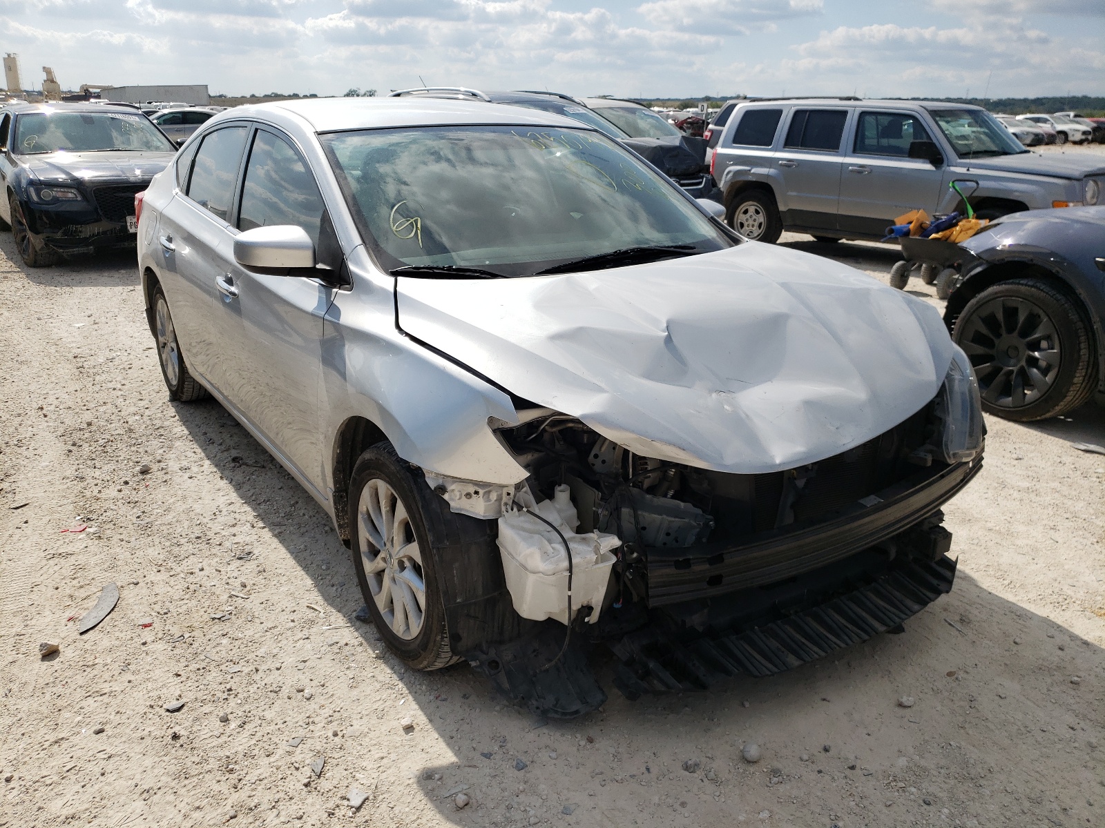 Photo 1 from auction – 2018 NISSAN SENTRA S with VIN 3N1AB7AP3JY300970
