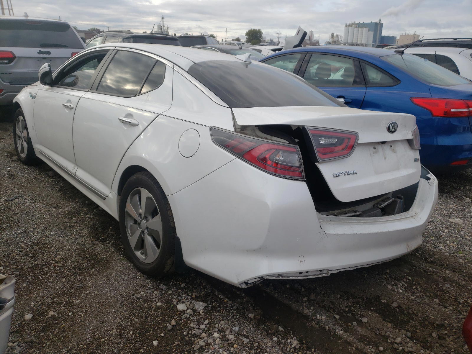 Photo 3 from auction – 2016 KIA OPTIMA HYB with VIN KNAGN4AD0G5093265