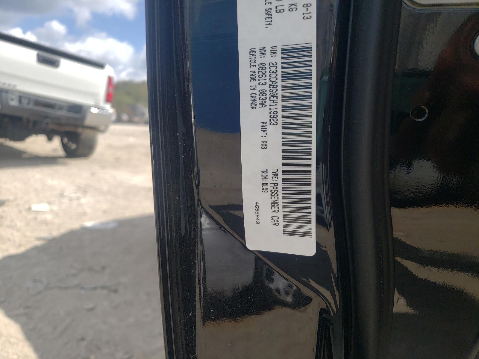 Photo 10 from auction – 2014 CHRYSLER 300 S with VIN 2C3CCABG0EH119923