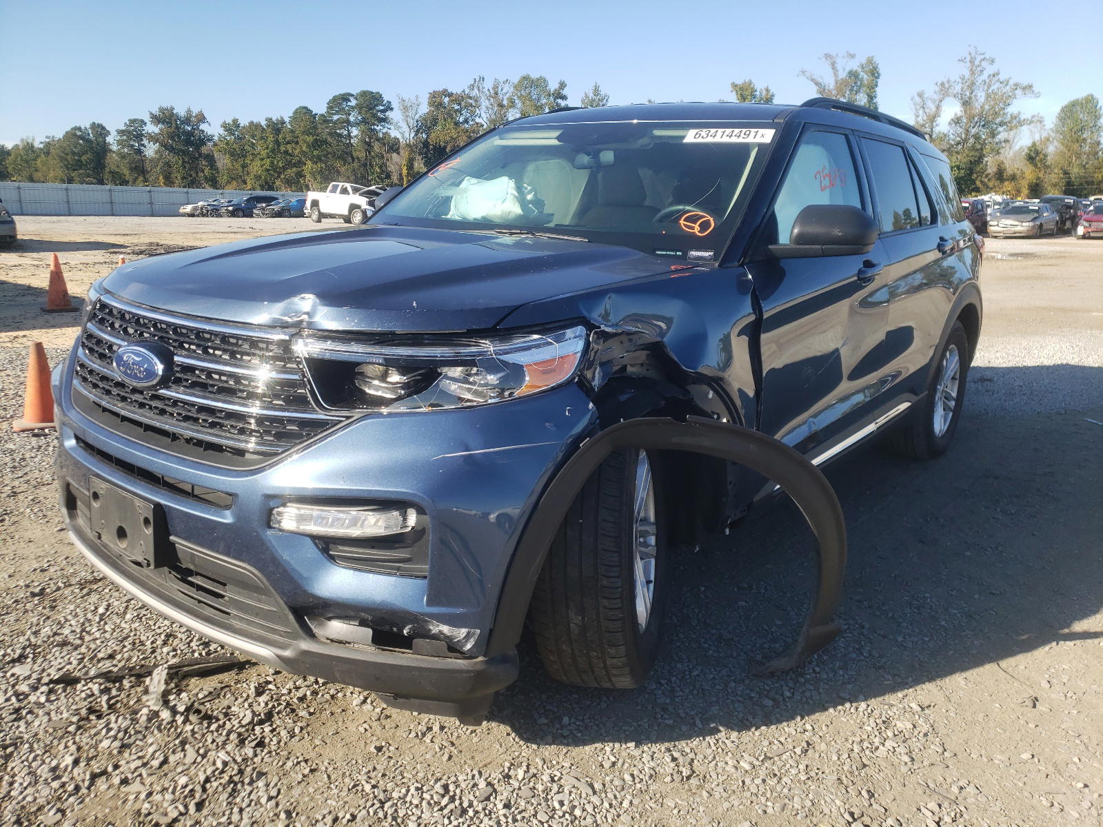 Photo 9 from auction – 2020 FORD EXPLORER X with VIN 1FMSK7DH1LGA76474