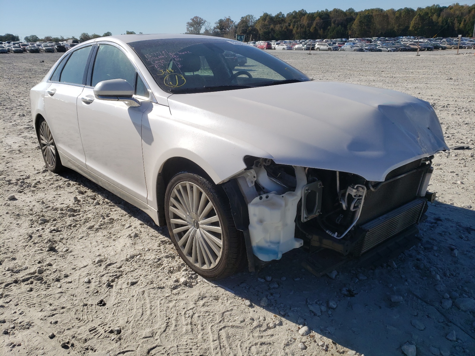 Photo 1 from auction – 2017 LINCOLN MKZ RESERV with VIN 3LN6L5F90HR641774