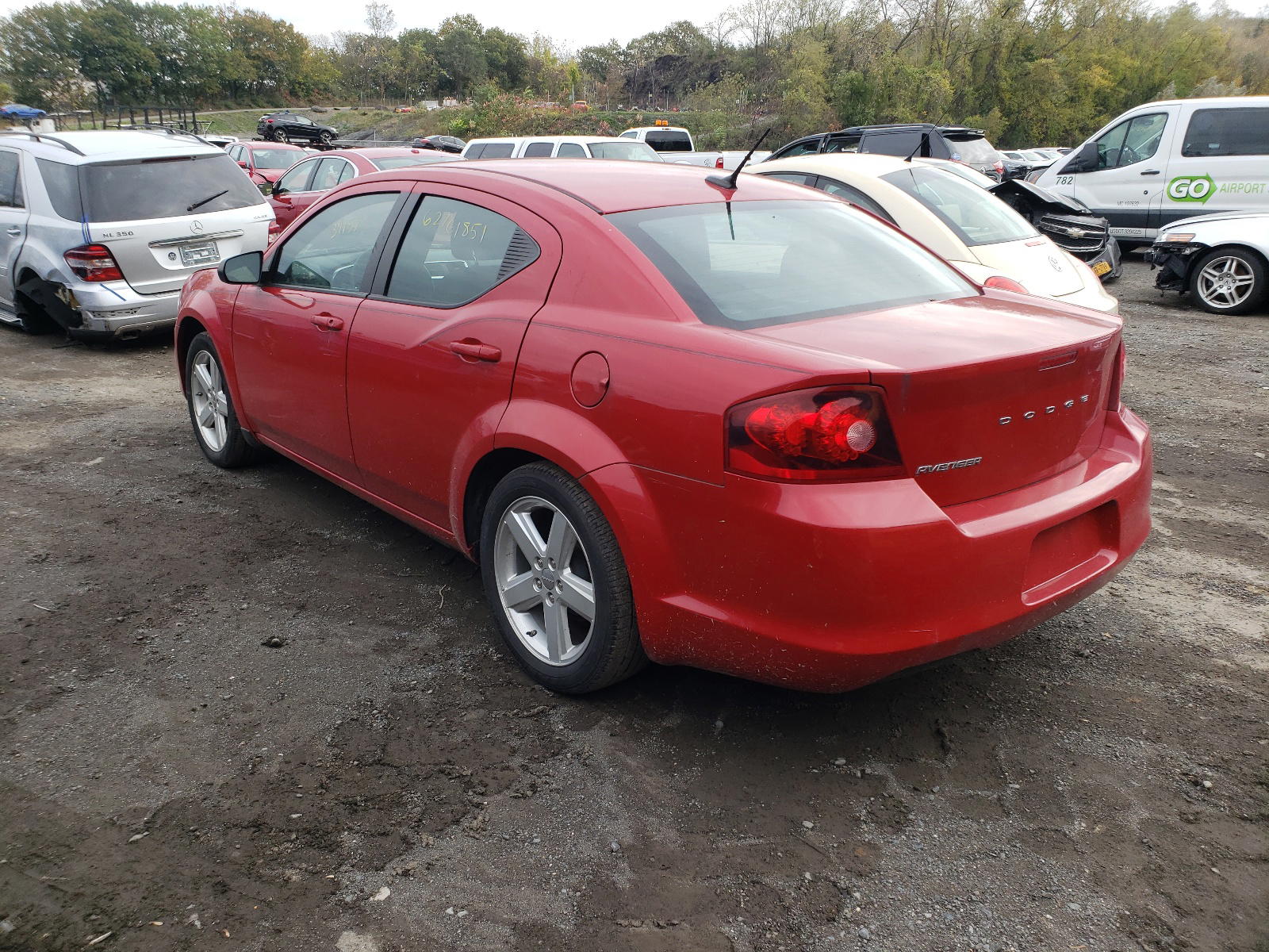 Photo 3 from auction – 2013 DODGE AVENGER SE with VIN 1C3CDZAB9DN591884
