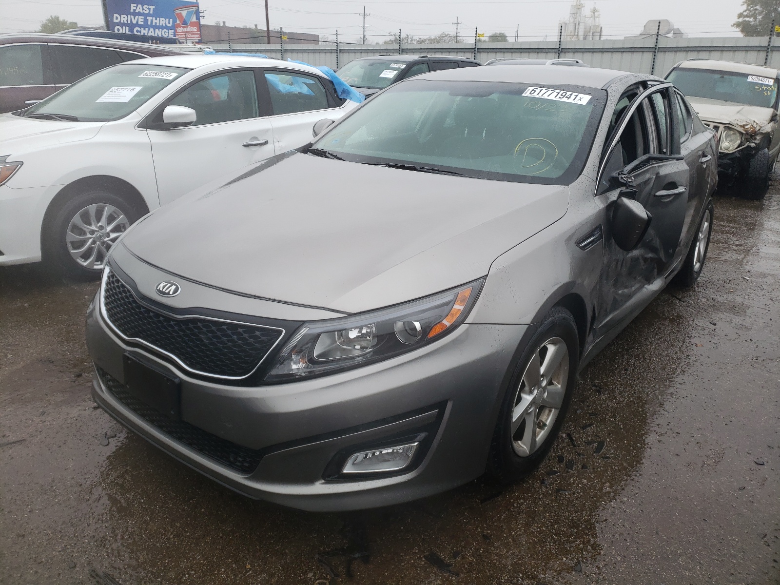 Photo 2 from auction – 2015 KIA OPTIMA LX with VIN 5XXGM4A7XFG517867