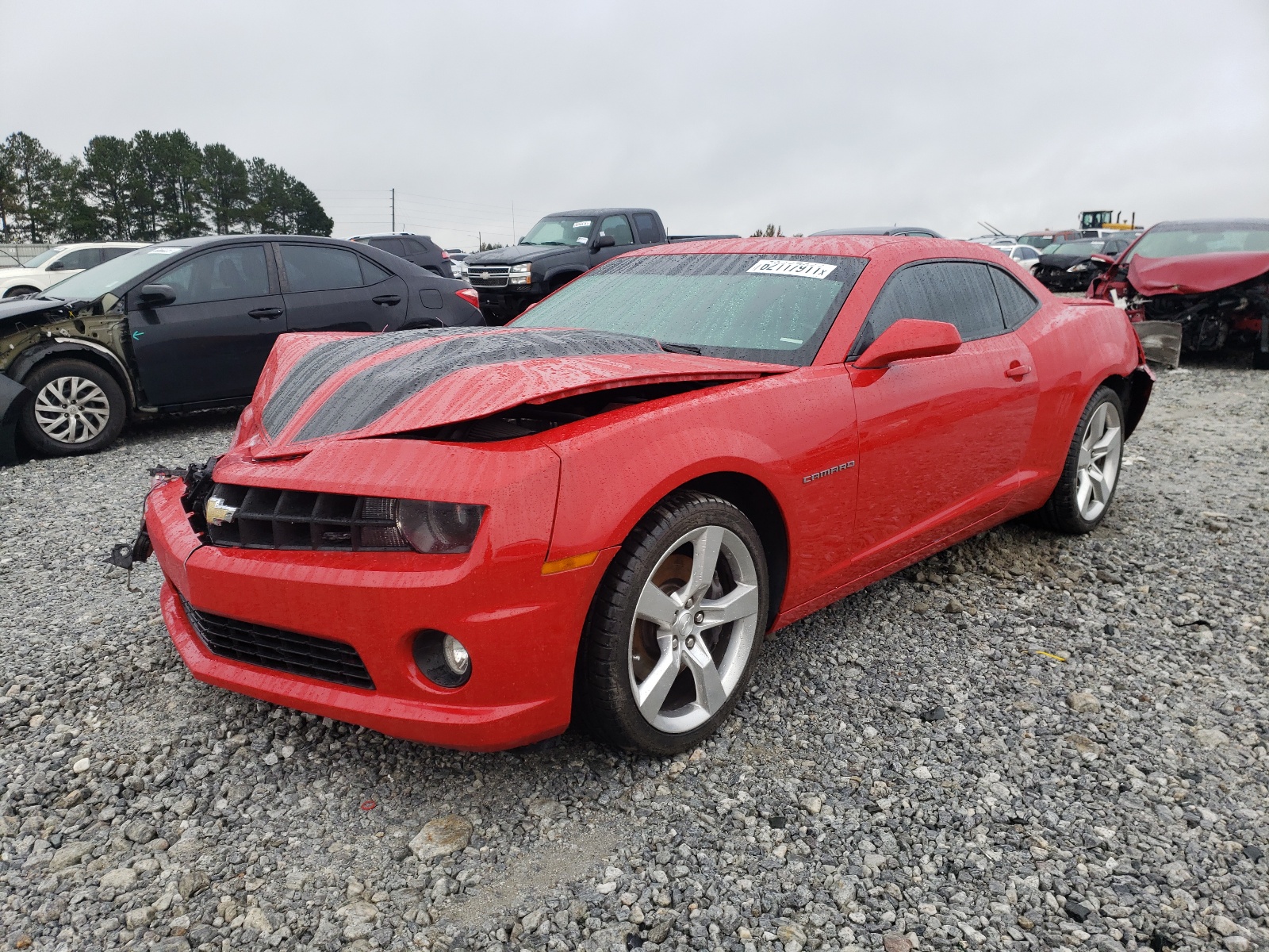 Photo 2 from auction – 2010 CHEVROLET CAMARO SS with VIN 2G1FT1EW9A9159619