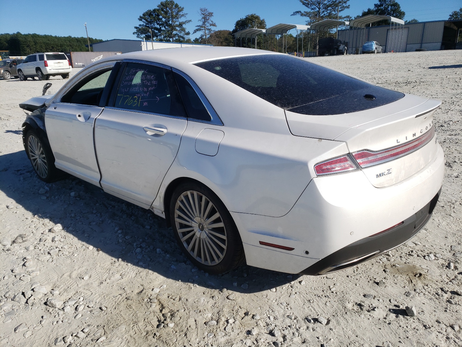 Photo 3 from auction – 2017 LINCOLN MKZ RESERV with VIN 3LN6L5F90HR641774