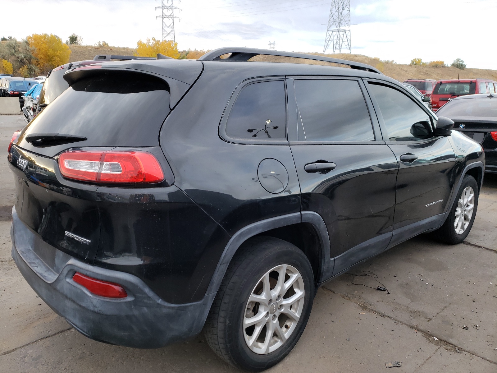 Photo 4 from auction – 2016 JEEP CHEROKEE S with VIN 1C4PJLAB8GW222256