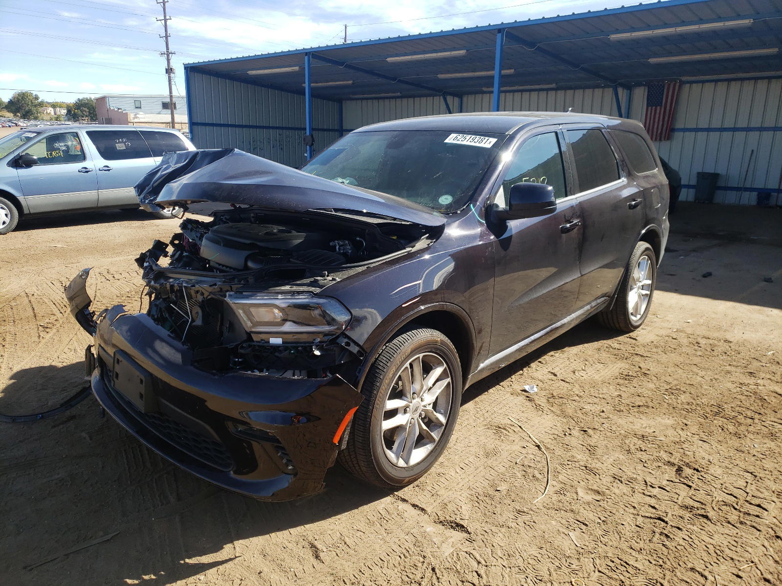 Photo 2 from auction – 2021 DODGE DURANGO GT with VIN 1C4RDJDG2MC751694