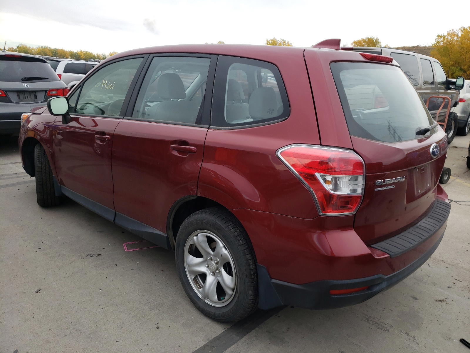 Photo 3 from auction – 2016 SUBARU FORESTER 2 with VIN JF2SJAAC0GH519731