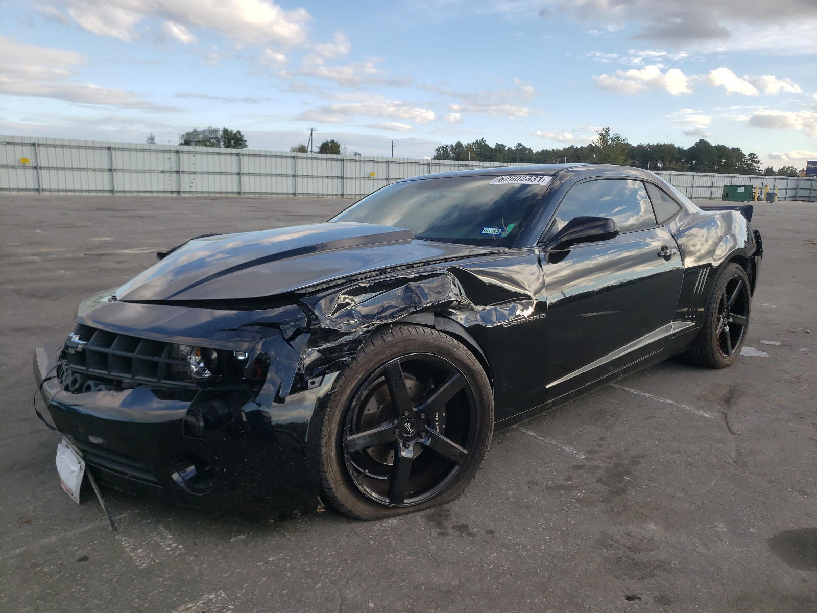 Photo 2 from auction – 2012 CHEVROLET CAMARO LS with VIN 2G1FA1E36C9169779
