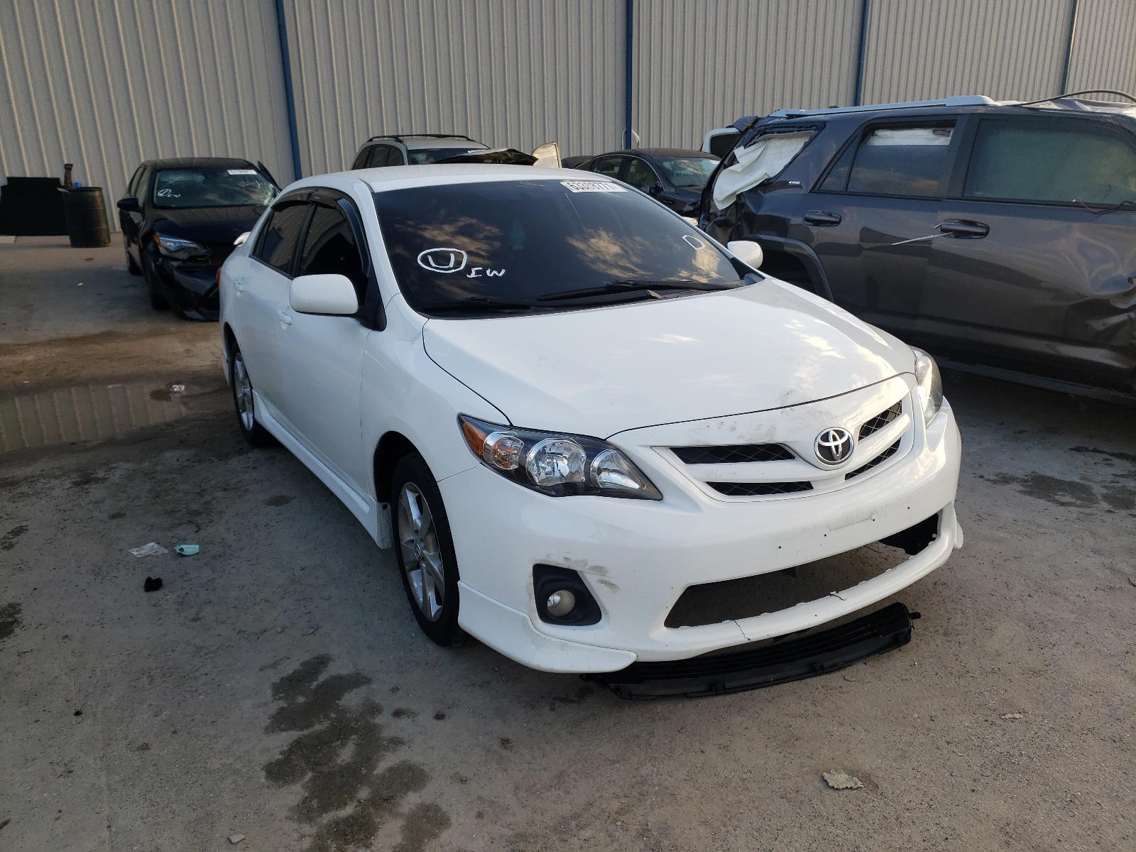 TOYOTA COROLLA BA 2011 with VIN 2T1BU4EE8BC753714 - Photo from auction
