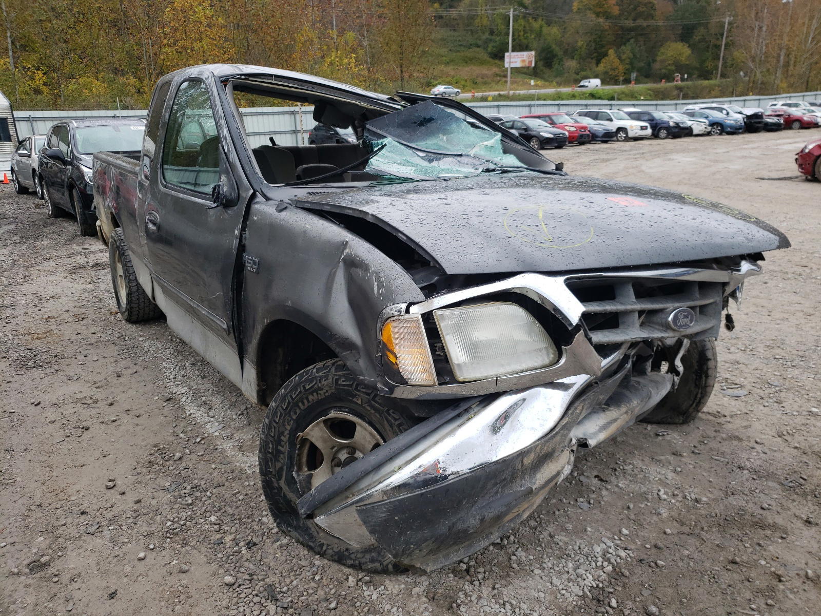 Photo 9 from auction – 2002 FORD F150 with VIN 1FTRX17242NB69671