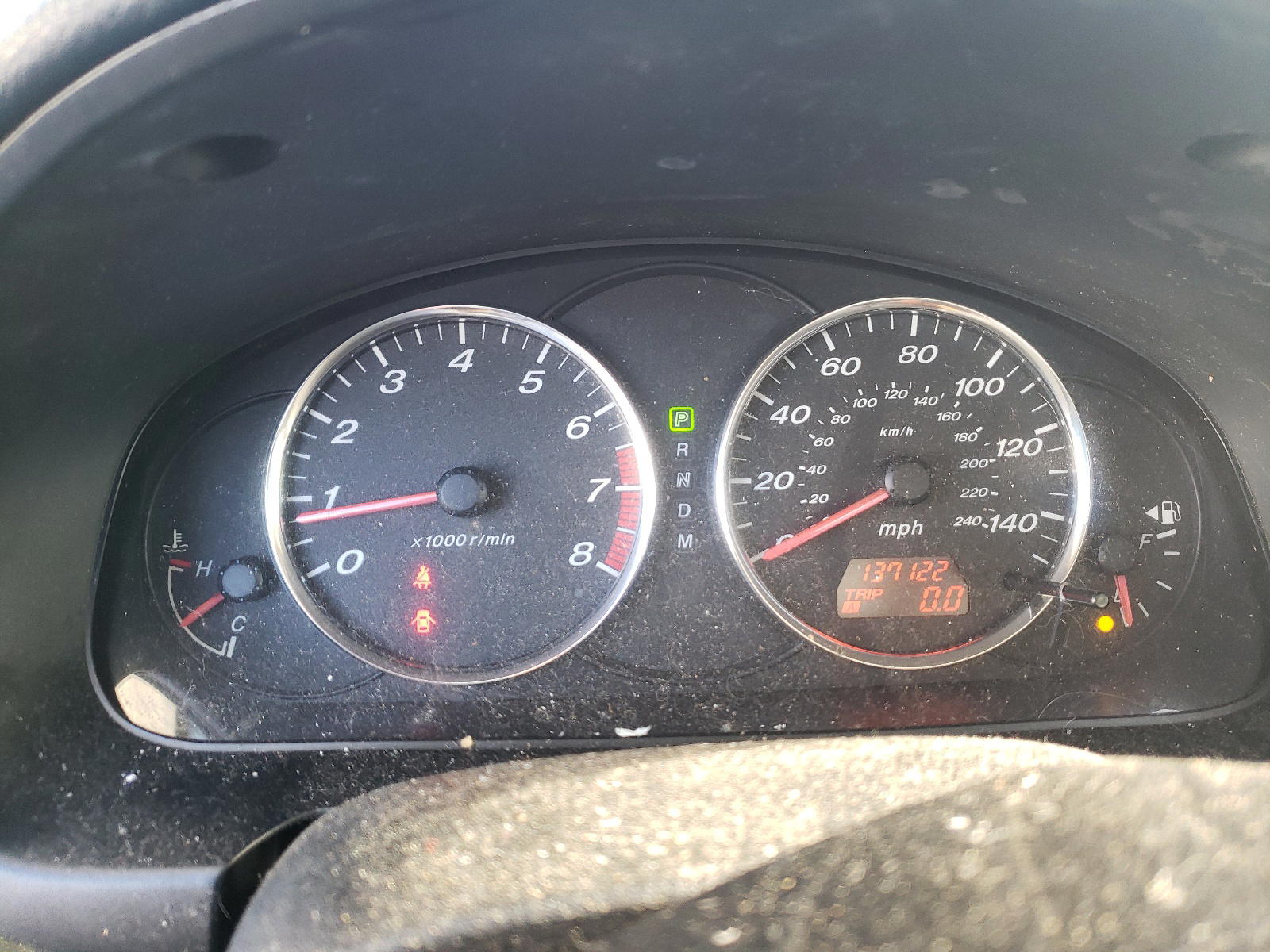 Photo 8 from auction – 2003 MAZDA 6 S with VIN 1YVFP80D735M28477