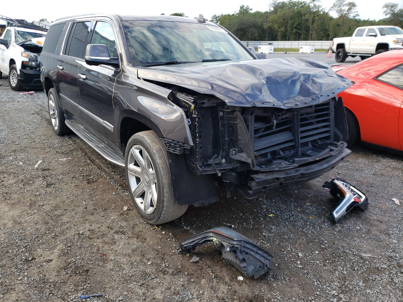 CADILLAC ESCALADE E 2016 with VIN 1GYS3HKJ4GR133493 - Photo from auction