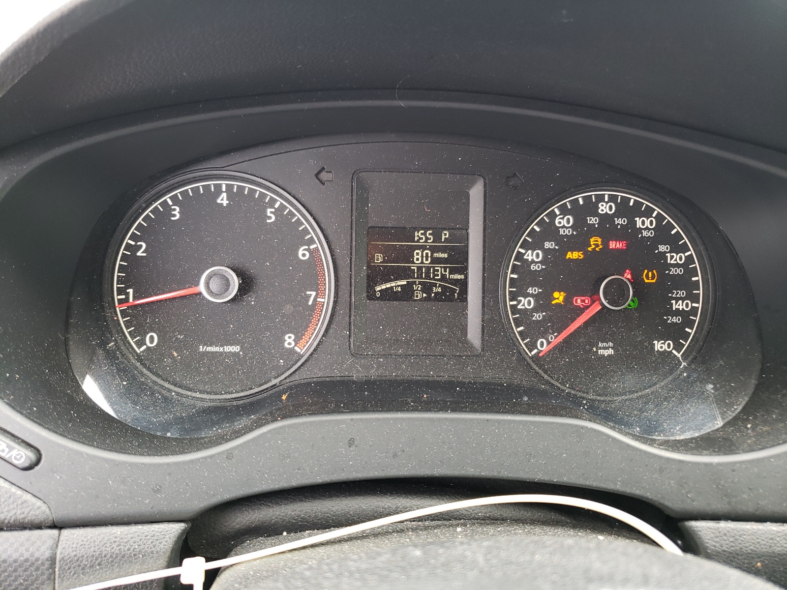 Zdjęcie 8 z aukcji – 2014 VOLKSWAGEN JETTA BASE z VIN 3VW2K7AJ4EM375314