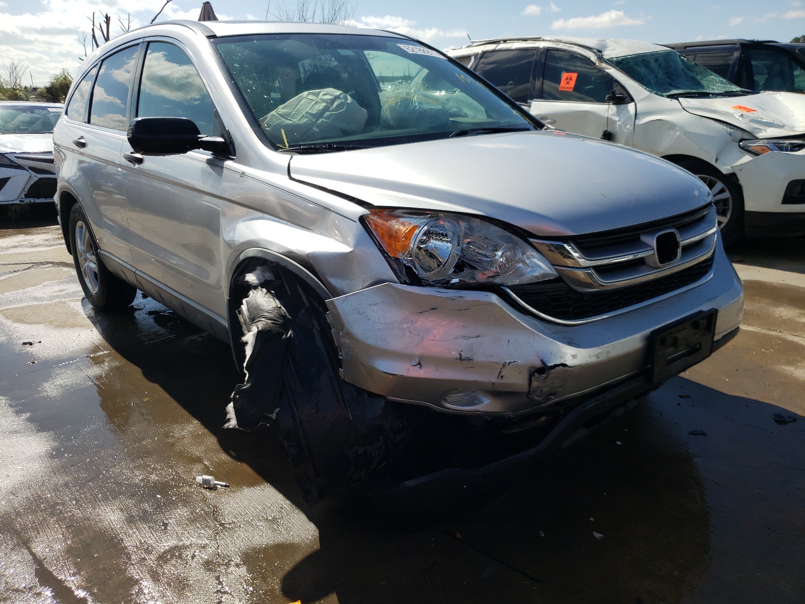 HONDA CR-V EX 2011 with VIN JHLRE3H51BC005142 - Photo from auction