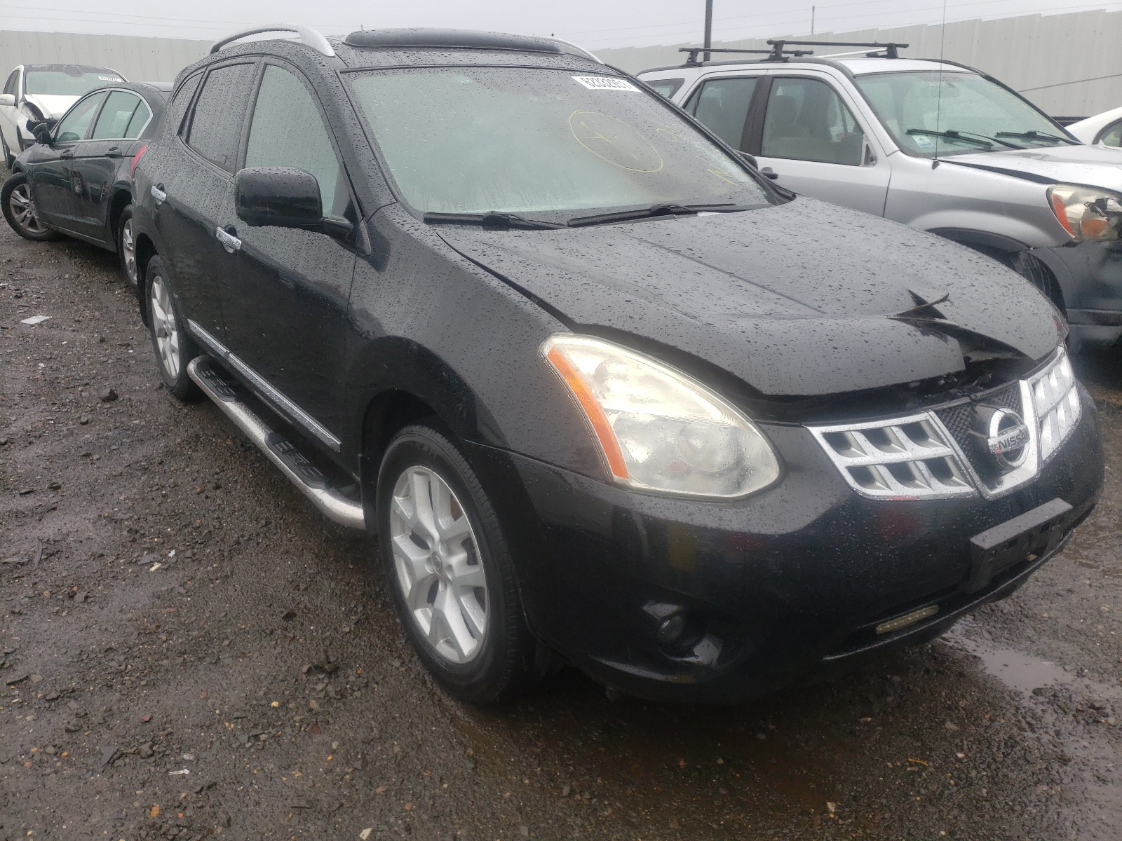 NISSAN ROGUE S 2012 with VIN JN8AS5MV2CW420026 - Photo from auction