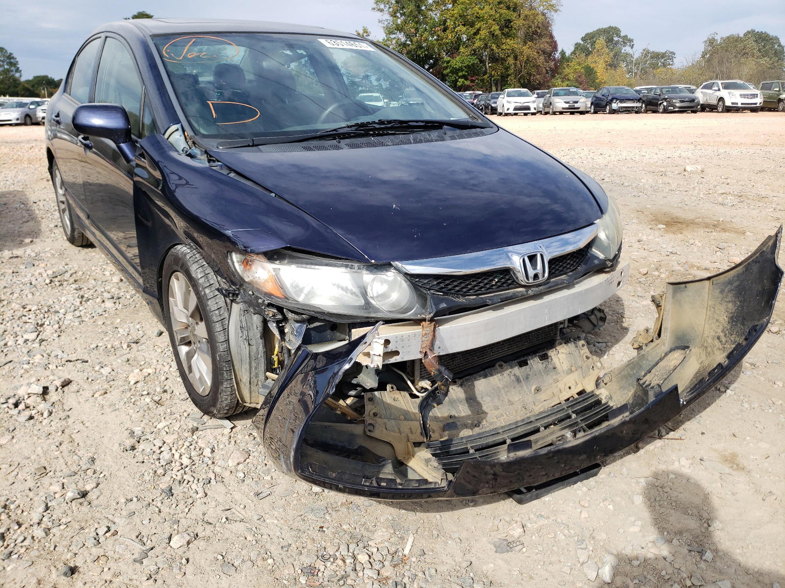 Photo 9 from auction – 2011 HONDA CIVIC EX with VIN 2HGFA1F88BH545356