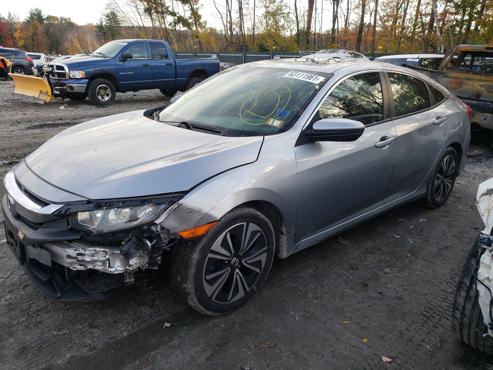 Photo 2 from auction – 2016 HONDA CIVIC EXL with VIN 19XFC1F75GE216312
