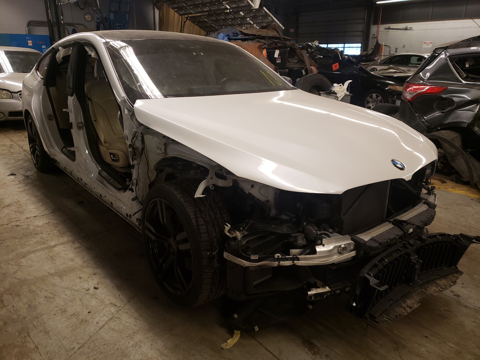 BMW 640 XIGT 2018 with VIN WBAJV6C51JBC99858 - Photo from auction