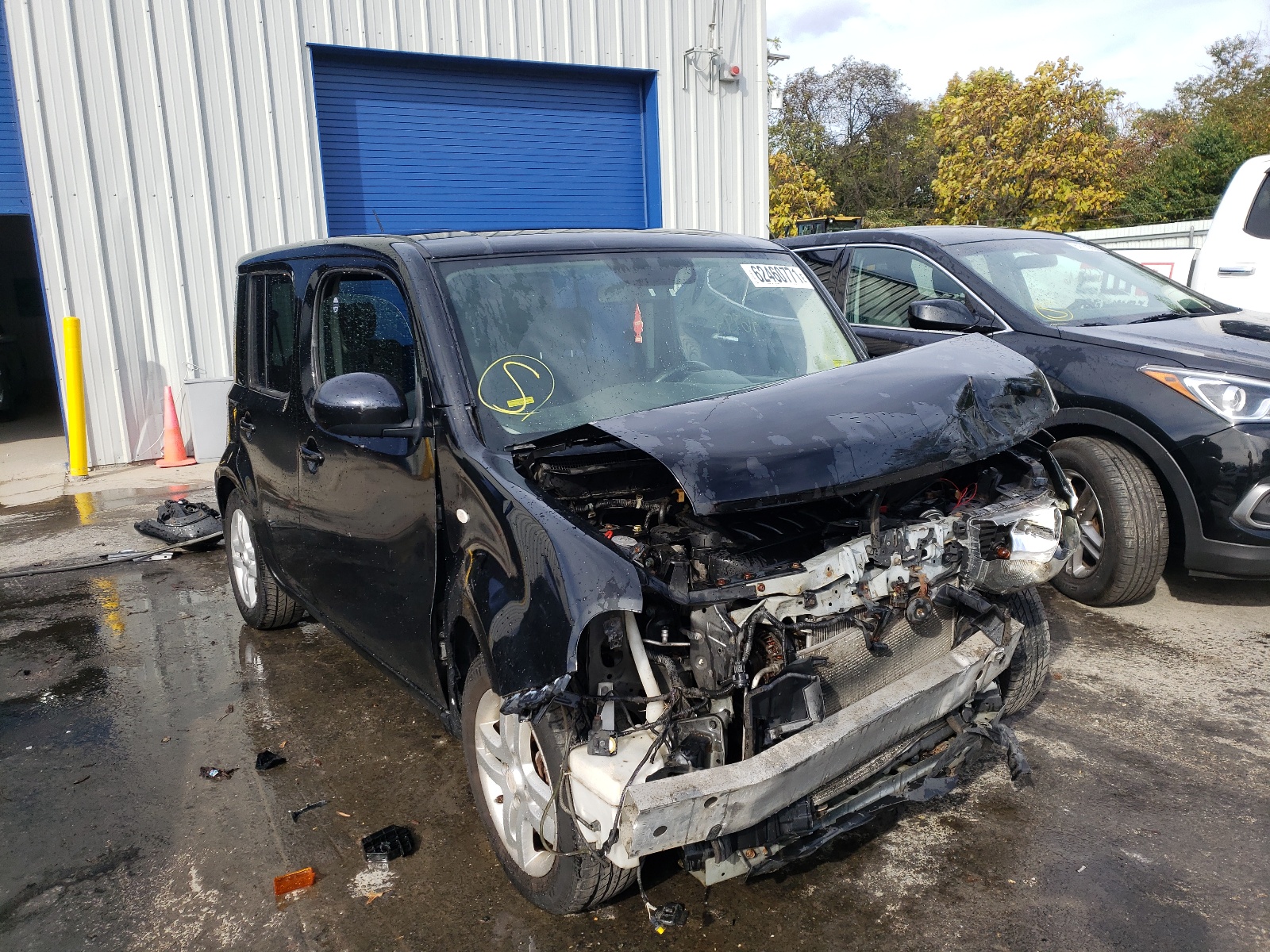 NISSAN CUBE BASE 2009 with VIN JN8AZ28R99T118797 - Photo from auction