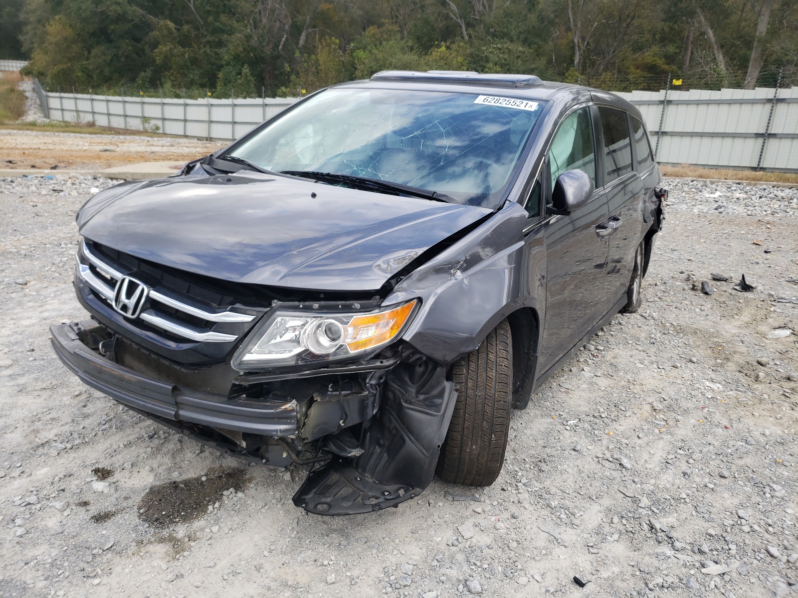 Photo 2 from auction – 2016 HONDA ODYSSEY EX with VIN 5FNRL5H67GB123214