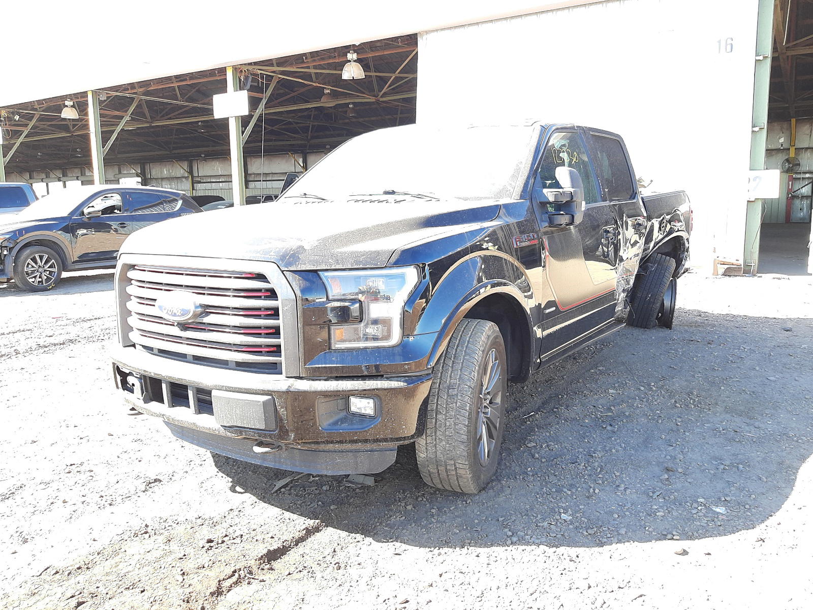 Photo 2 from auction – 2016 FORD F150 SUPER with VIN 1FTFW1EG7GFB99205