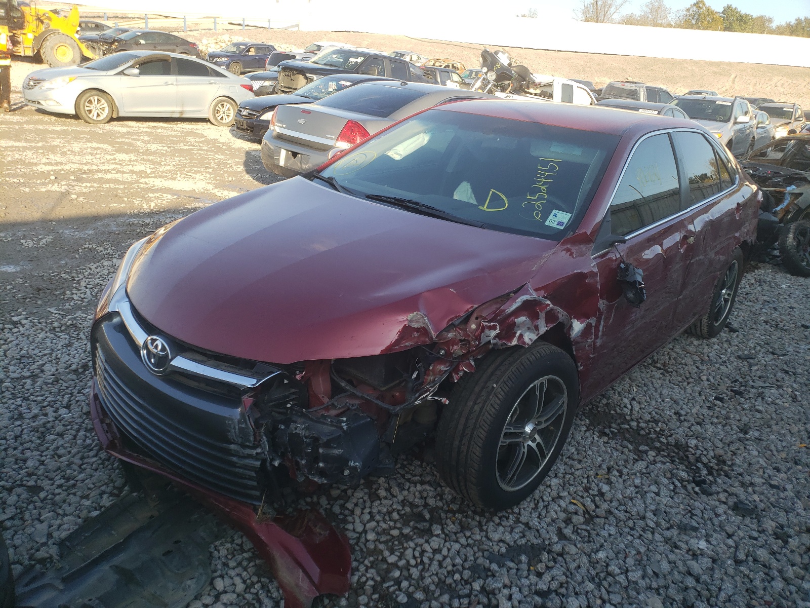Photo 2 from auction – 2017 TOYOTA CAMRY LE with VIN 4T1BF1FKXHU755176