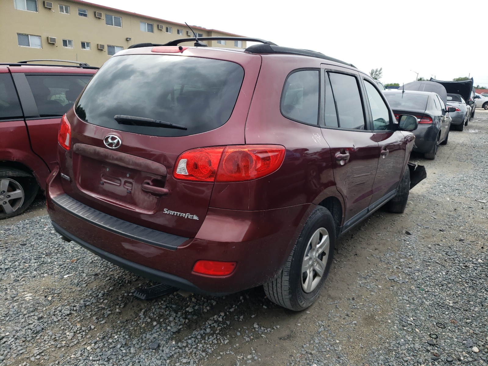 Photo 4 from auction – 2009 HYUNDAI SANTA FE G with VIN 5NMSG13D39H269437