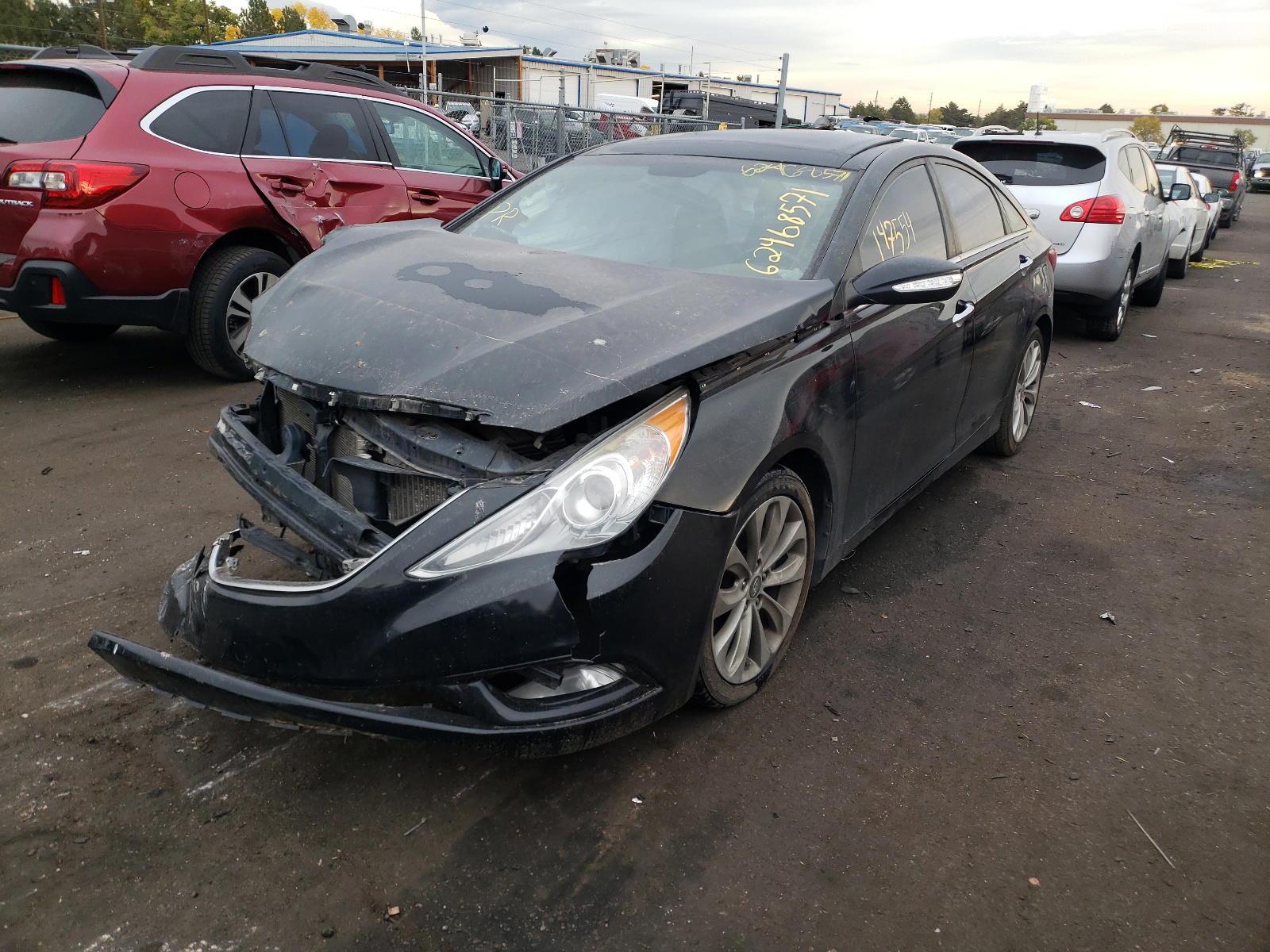Photo 2 from auction – 2012 HYUNDAI SONATA SE with VIN 5NPEC4AB9CH494645