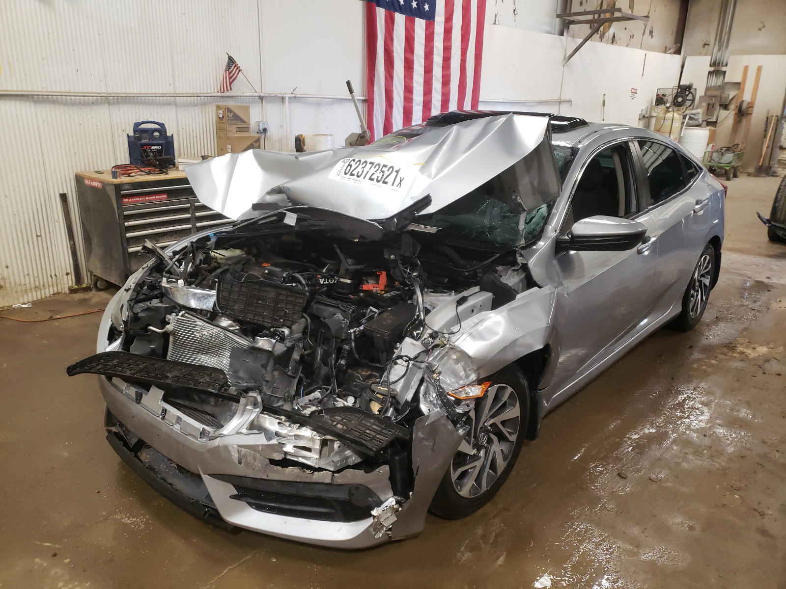 Photo 2 from auction – 2016 HONDA CIVIC EX with VIN 2HGFC2F73GH507905