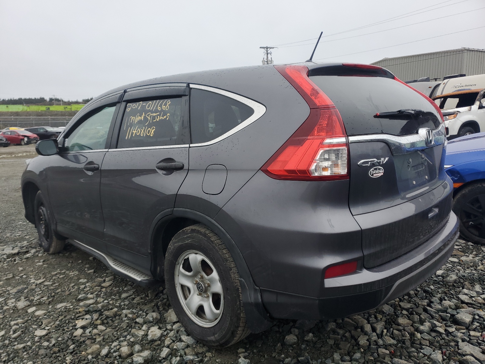 Photo 3 from auction – 2016 HONDA CR-V LX with VIN 2HKRM4H33GH123239